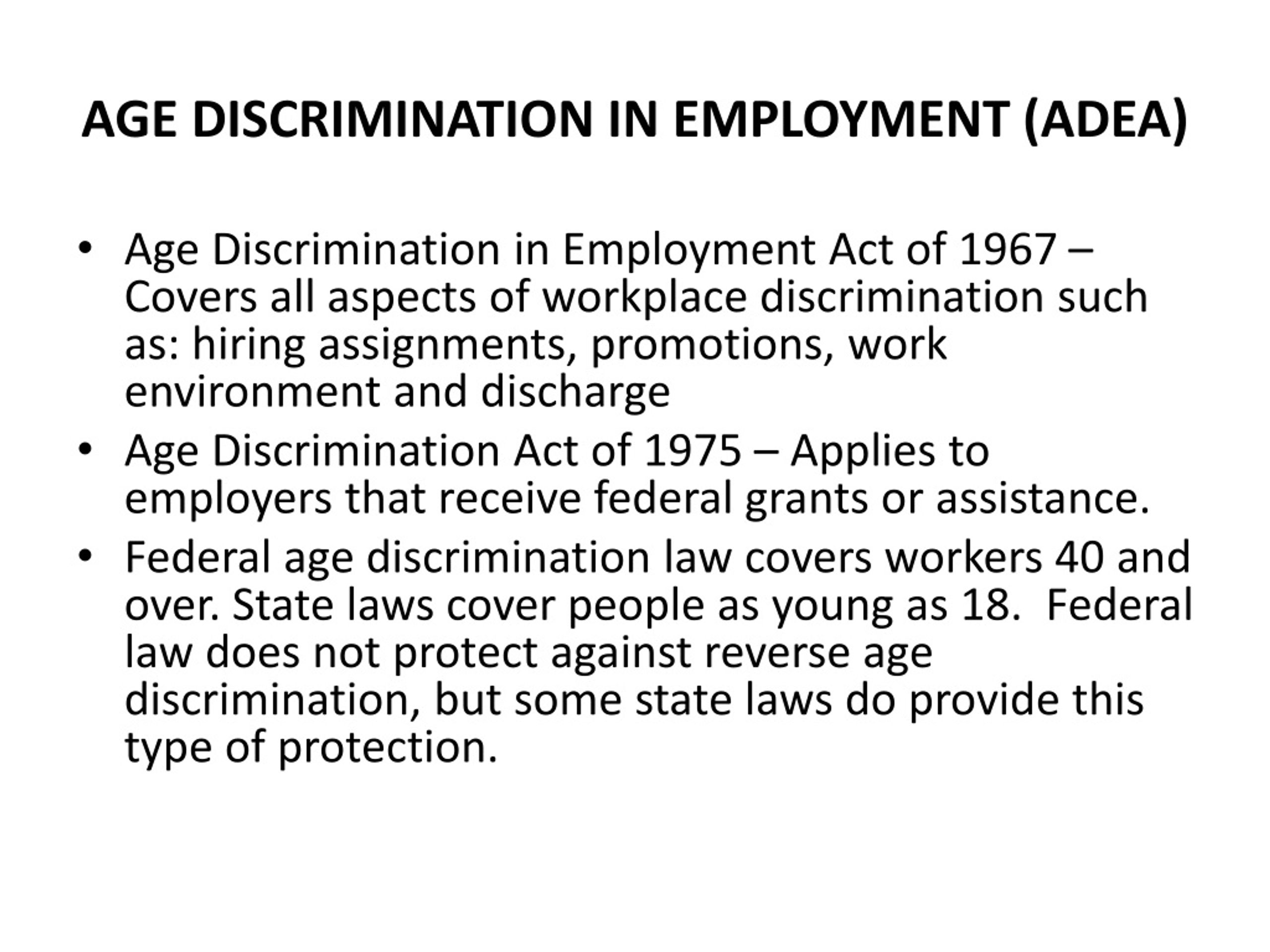 age discrimination research paper