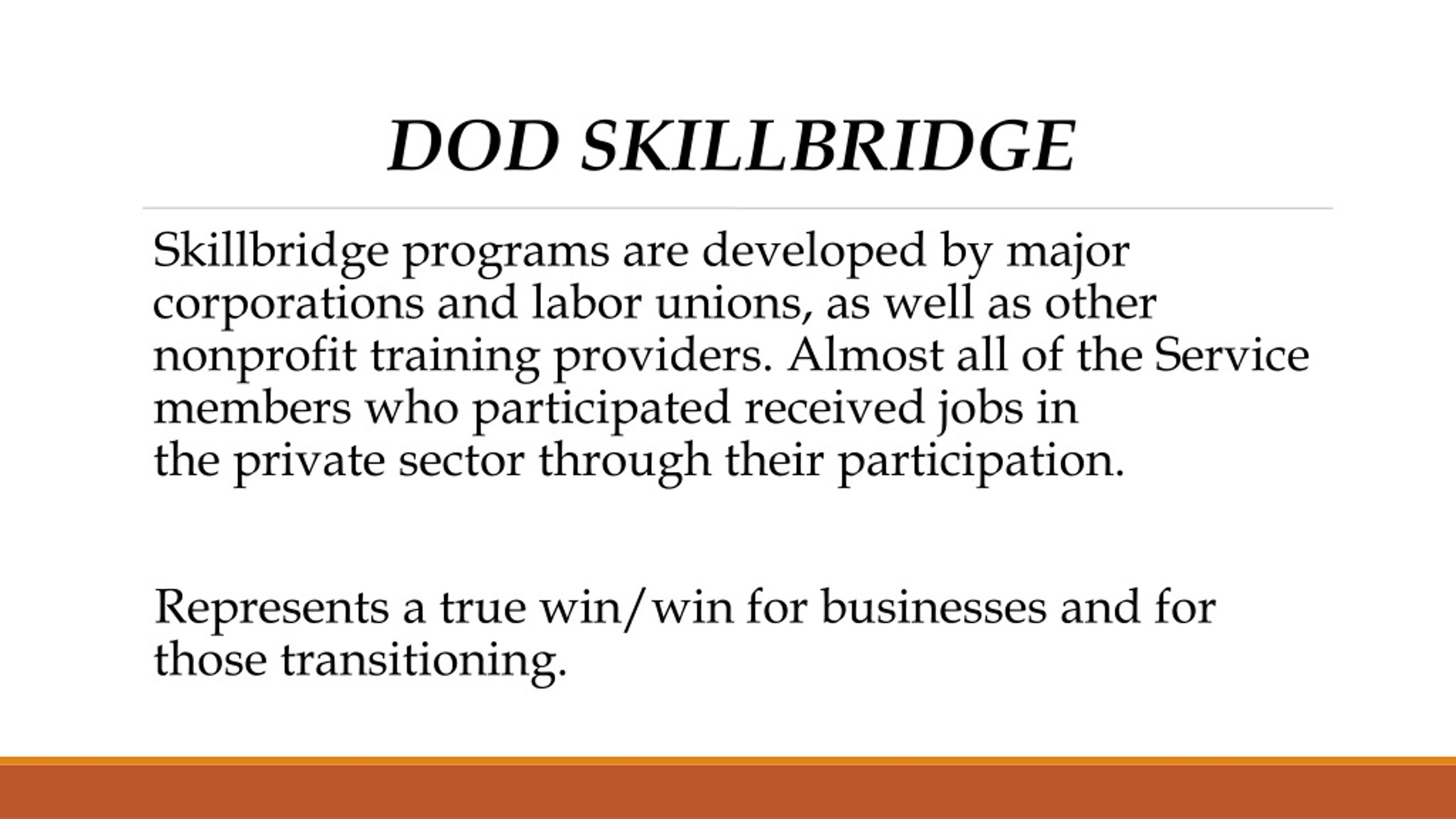 Navadmin 2024 Skillbridge Program Laure Morissa