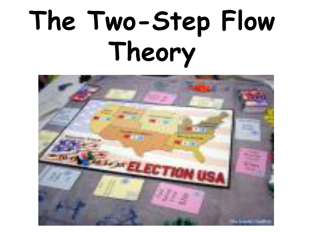 the two step flow theory n.