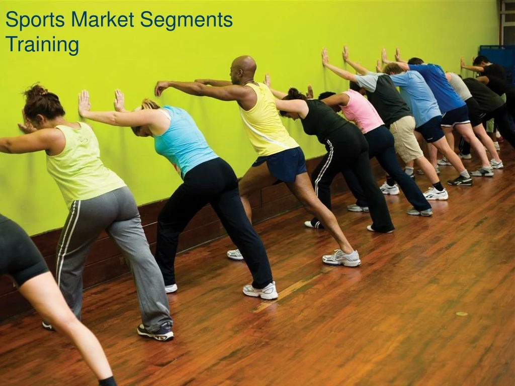 sports market segments training n.