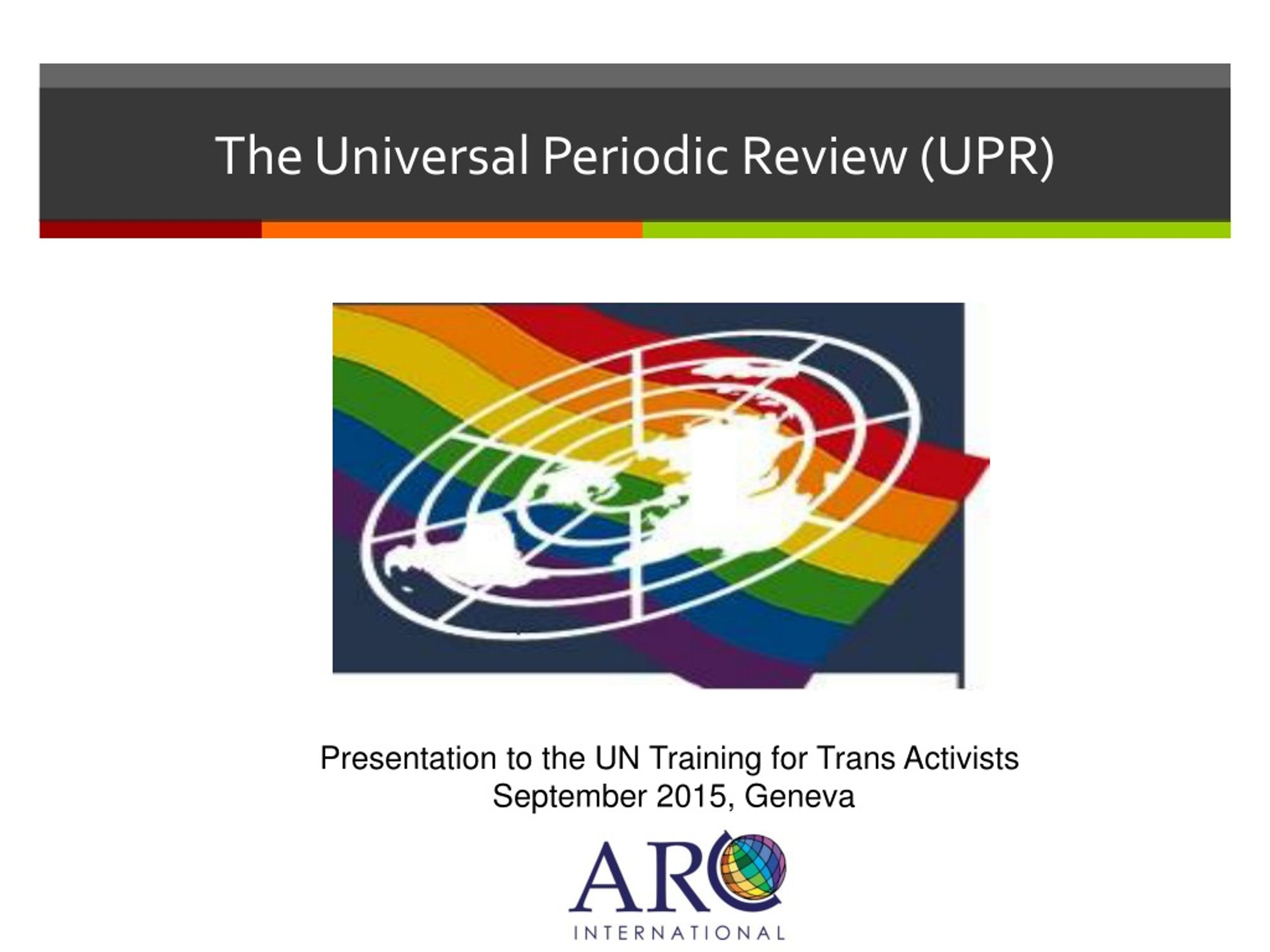 PPT - The Universal Periodic Review (UPR) PowerPoint Presentation, Free ...