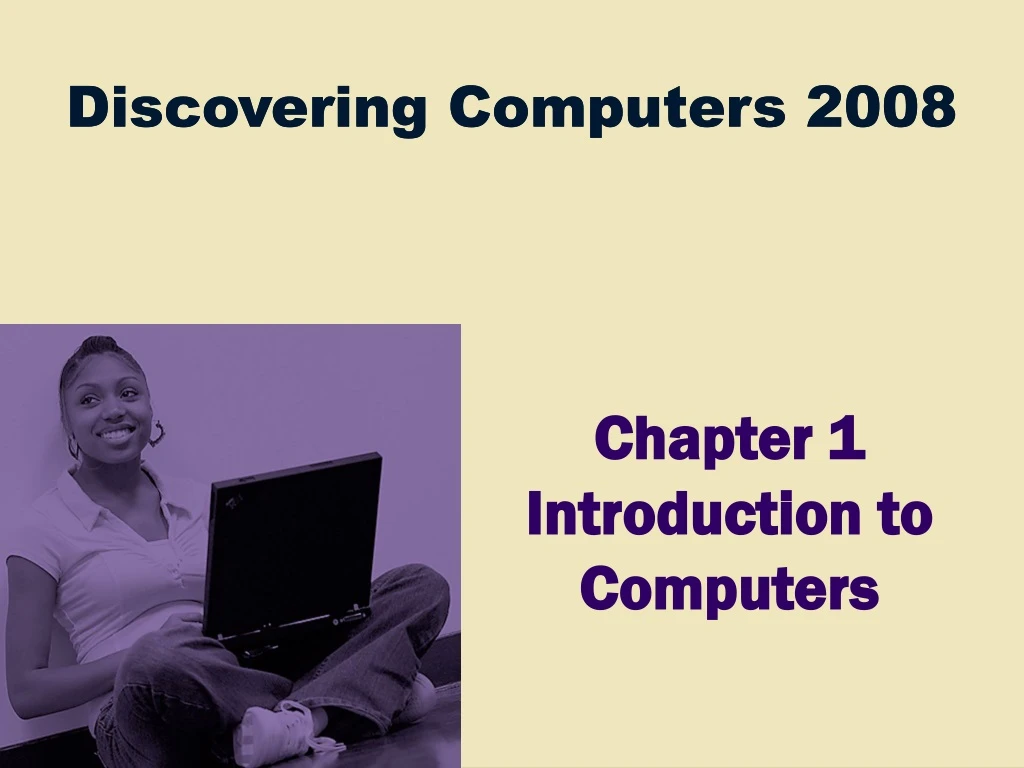 PPT - Chapter 1 Introduction to Computers PowerPoint Presentation, free ...