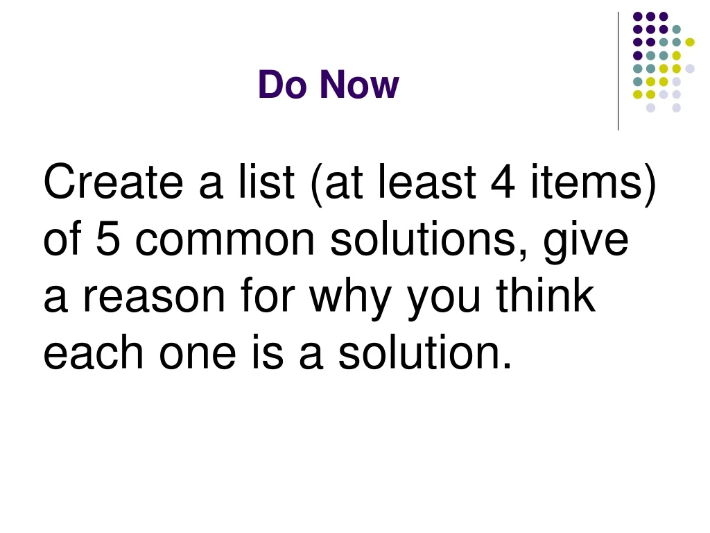 PPT Do Now PowerPoint Presentation, free download ID9107706