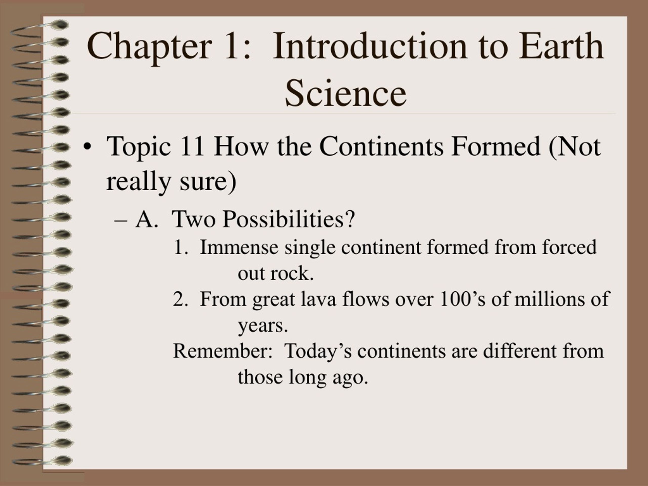 PPT - EARTH SCIENCE PowerPoint Presentation, Free Download - ID:9109125