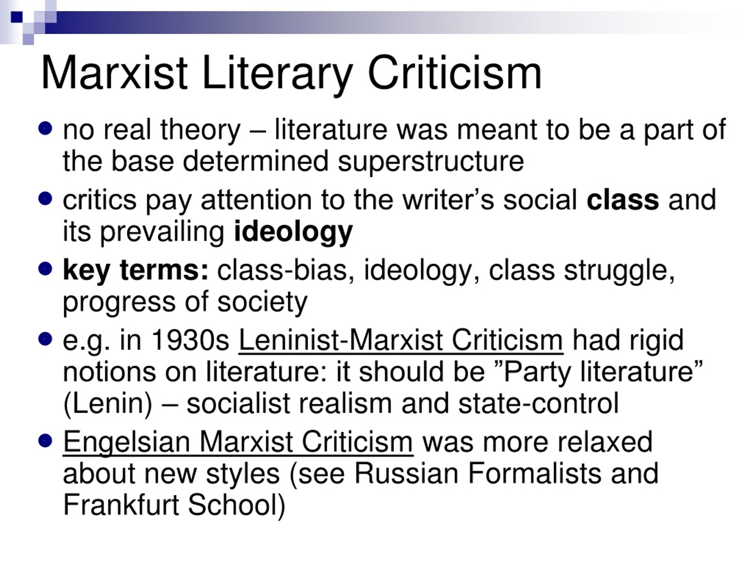 PPT - ENGLISH LITERARY CRITICISM AND THEORY PowerPoint Presentation ...