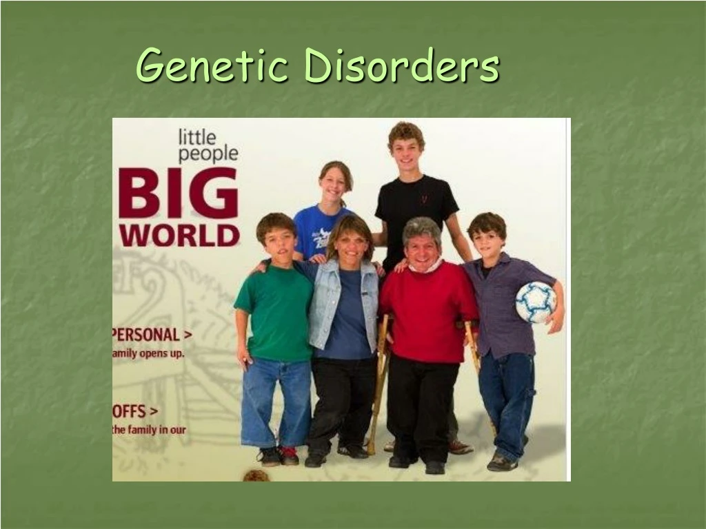 PPT - Genetic Disorders PowerPoint Presentation, Free Download - ID:9110186