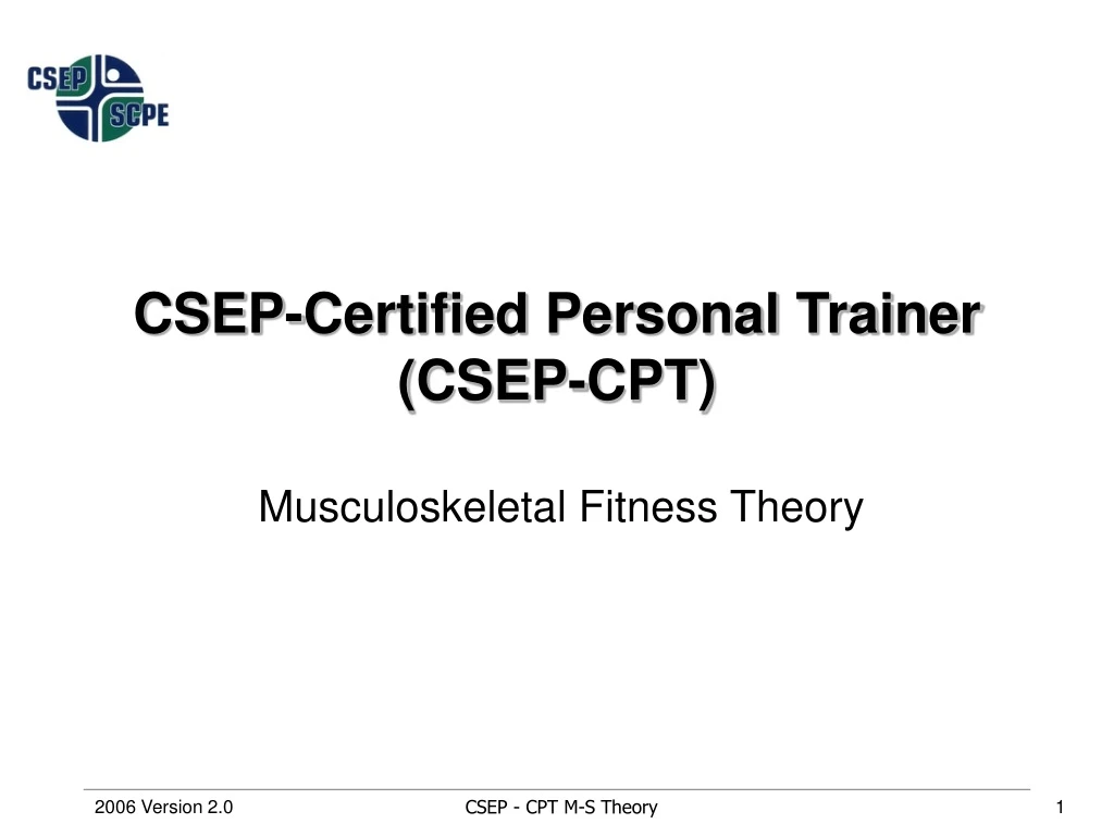 csep certified personal trainer csep cpt n.