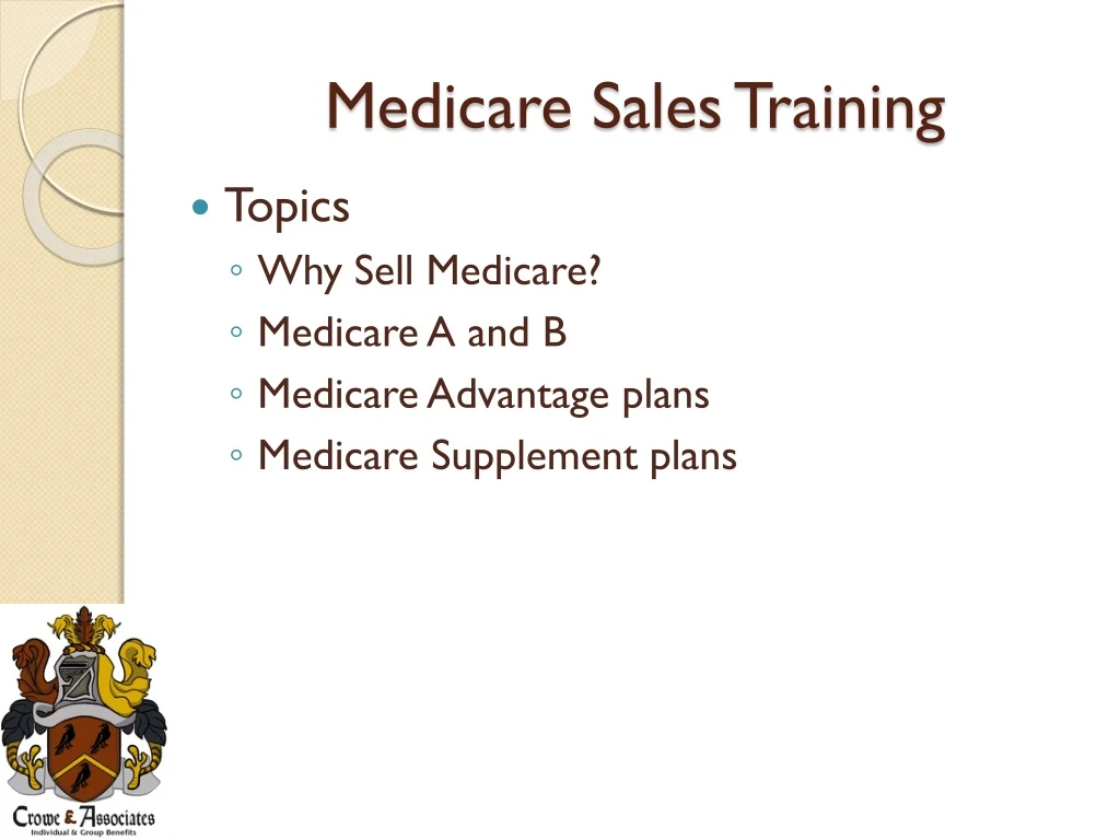 medicare sales presentation rules