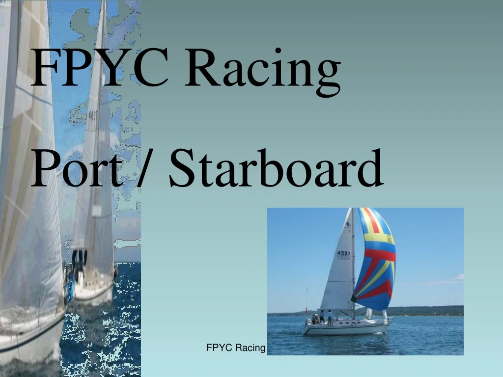 fpyc racing port starboard n.