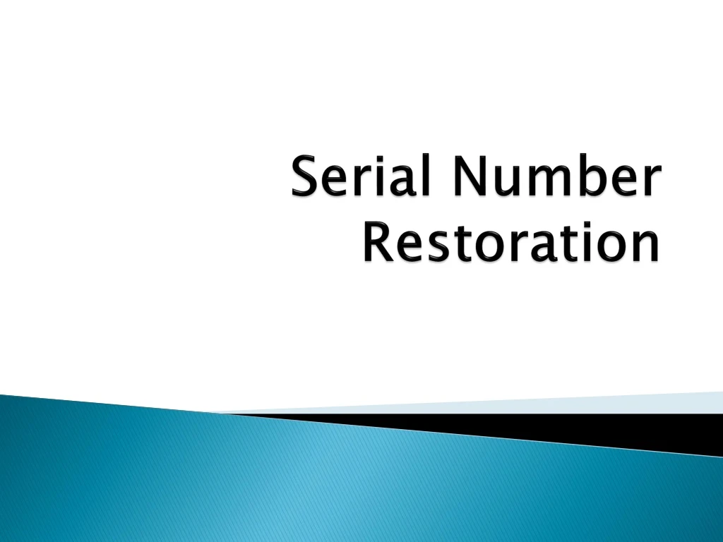 restore license key number