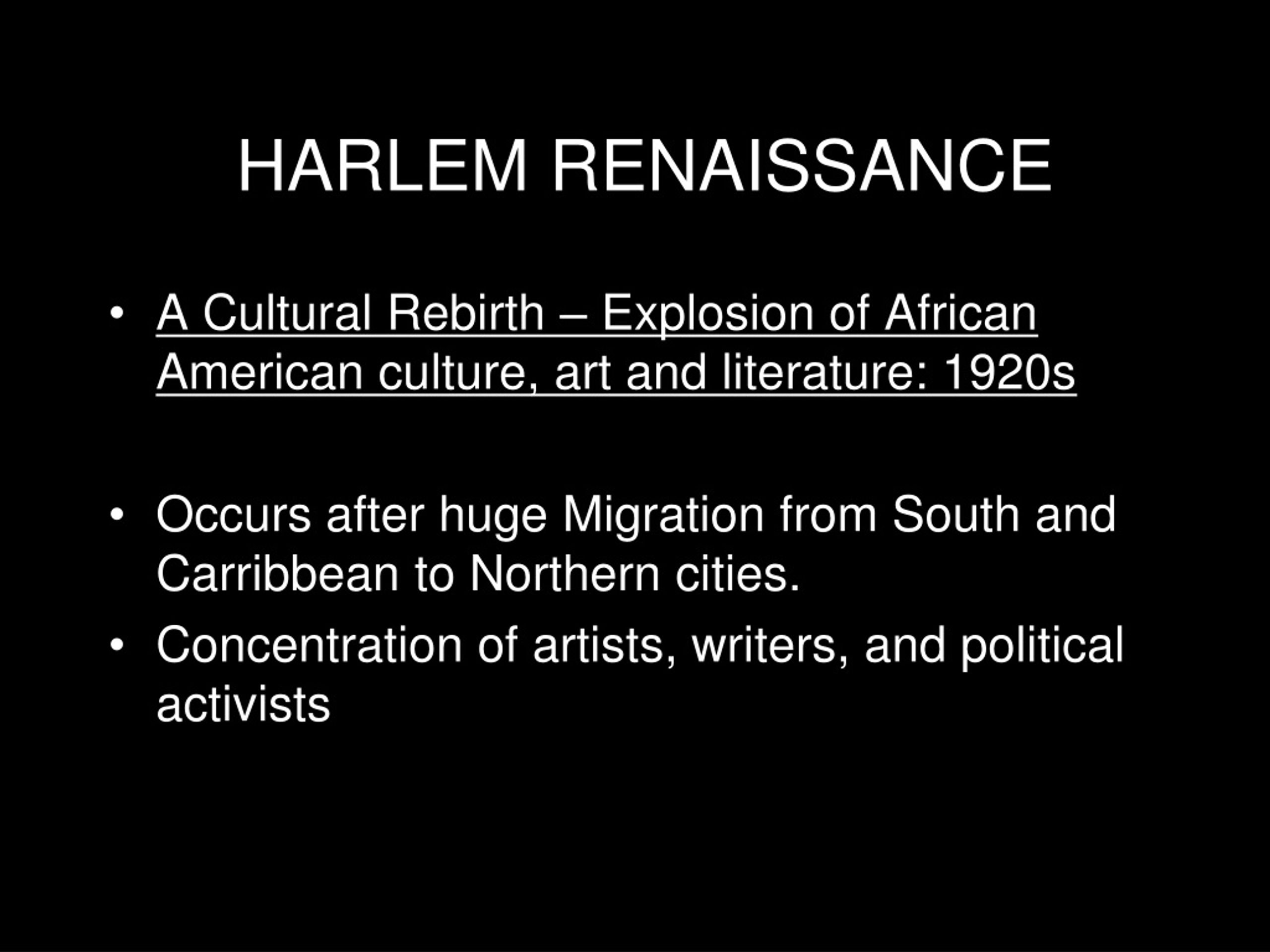 PPT - The Harlem Renaissance PowerPoint Presentation, free download ...