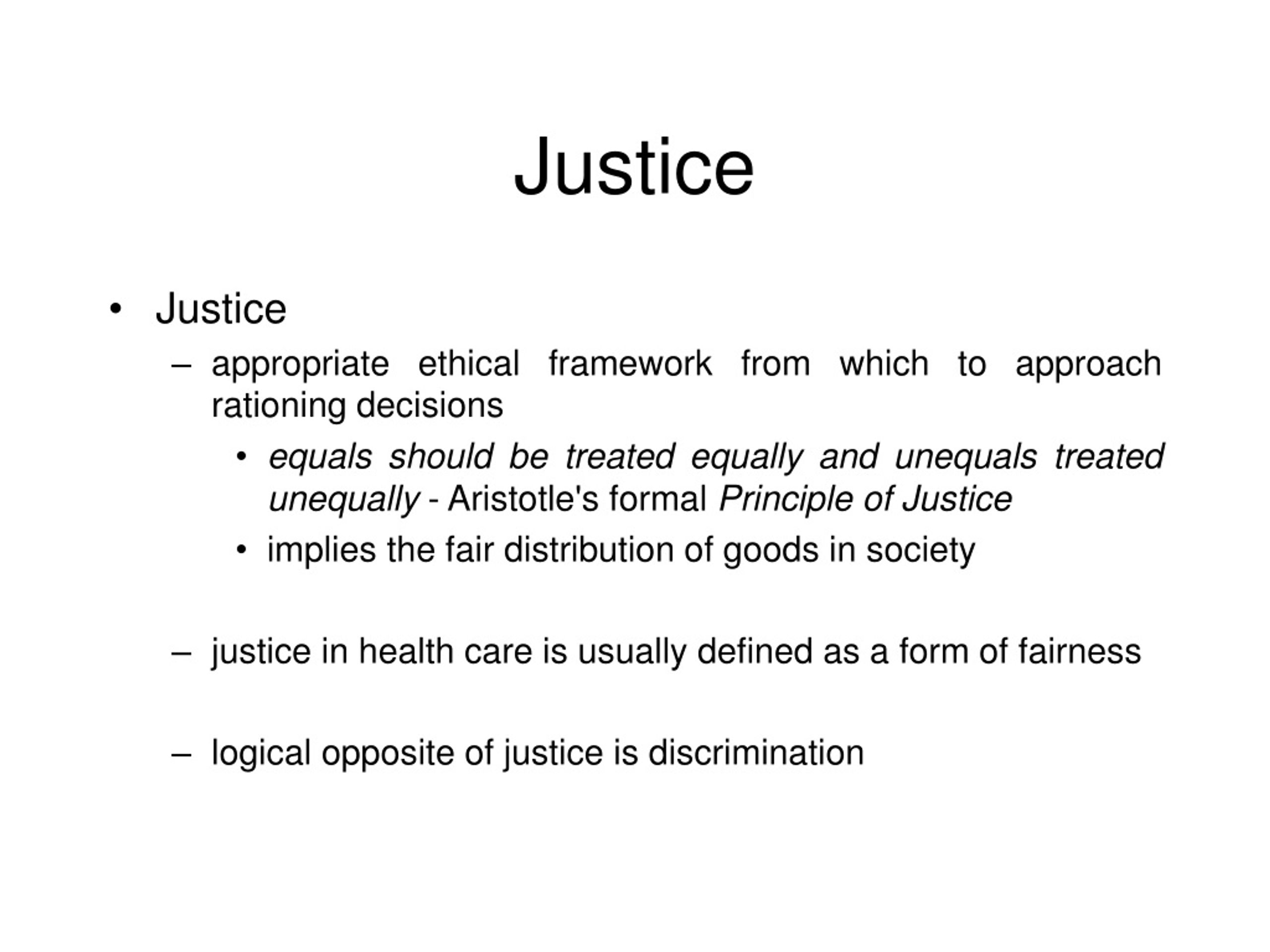 research justice meaning