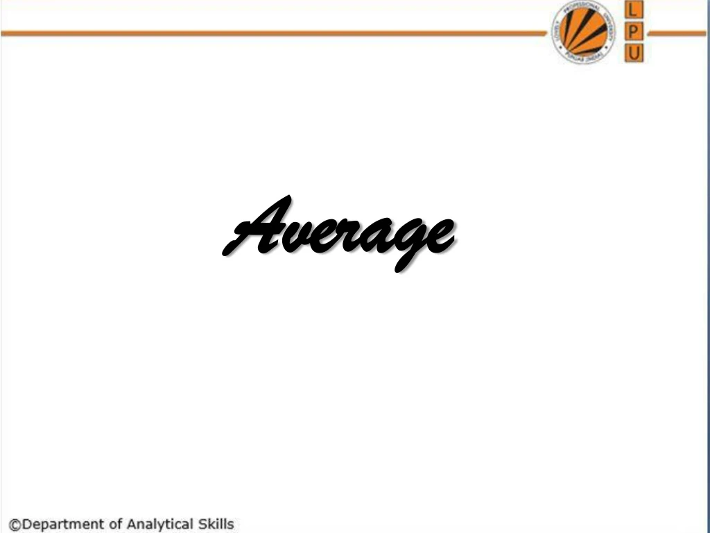 average n.