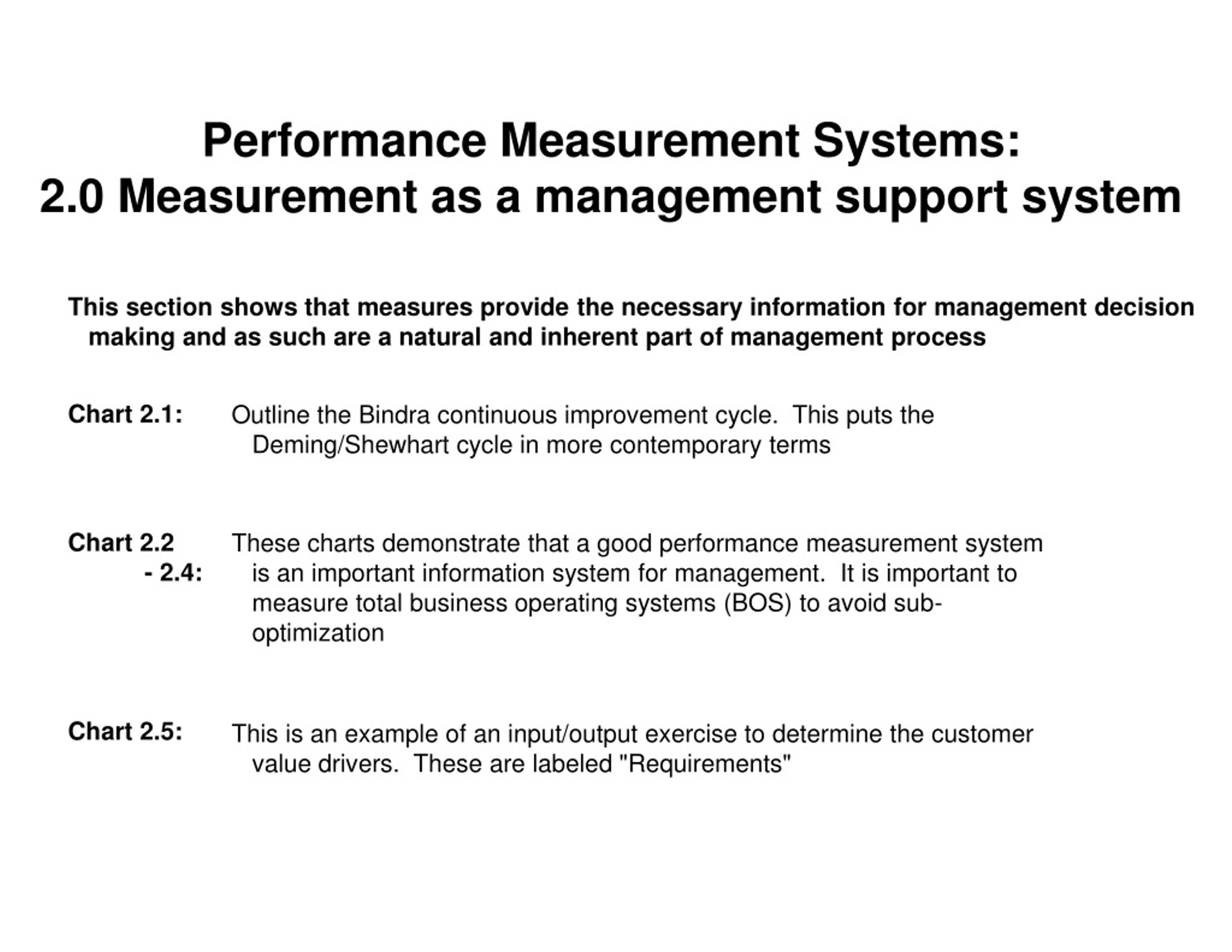 PPT - Performance Measurement Systems PowerPoint Presentation, Free ...