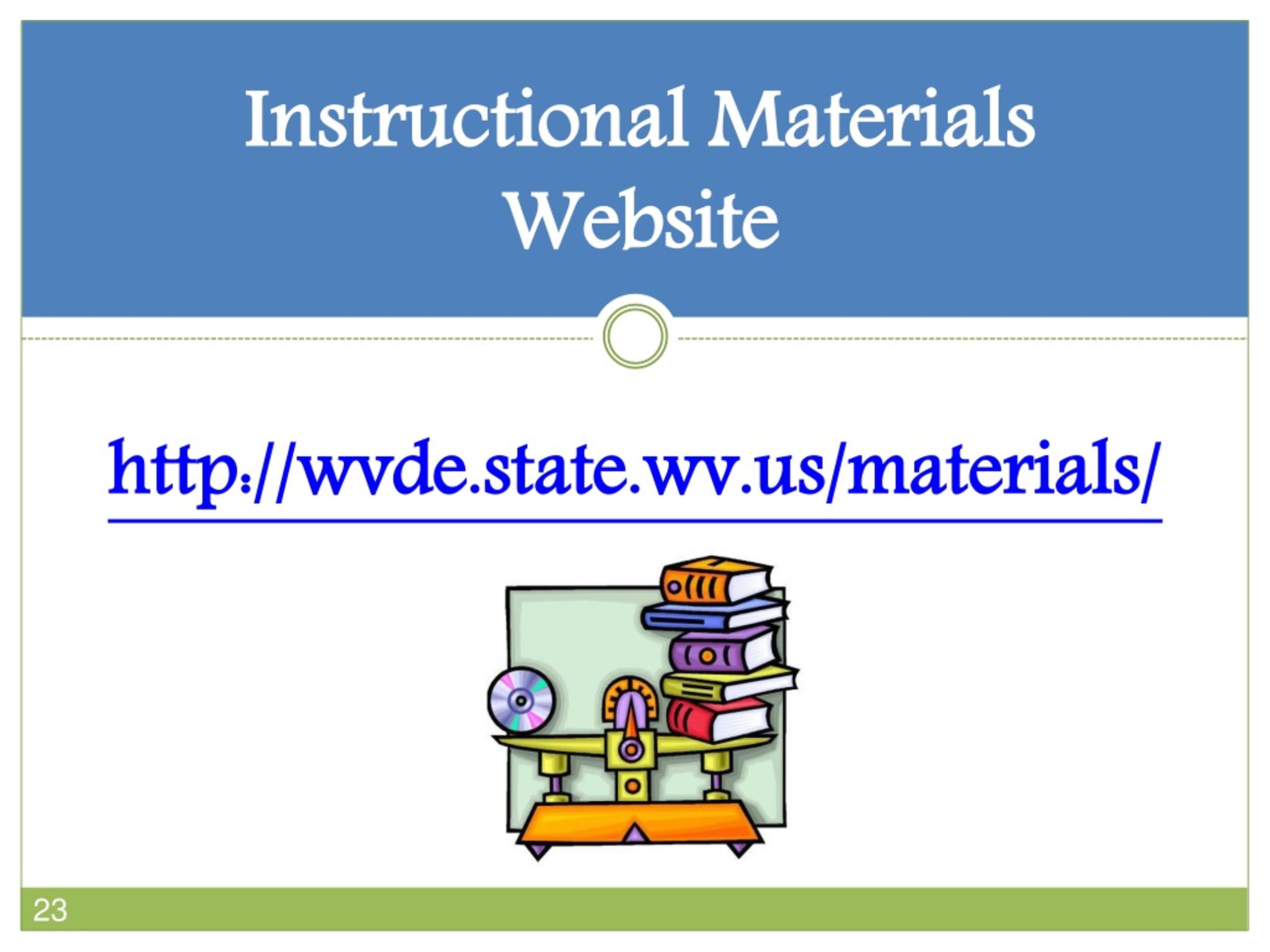 PPT - Instructional Materials Review Committee Orientation PowerPoint ...