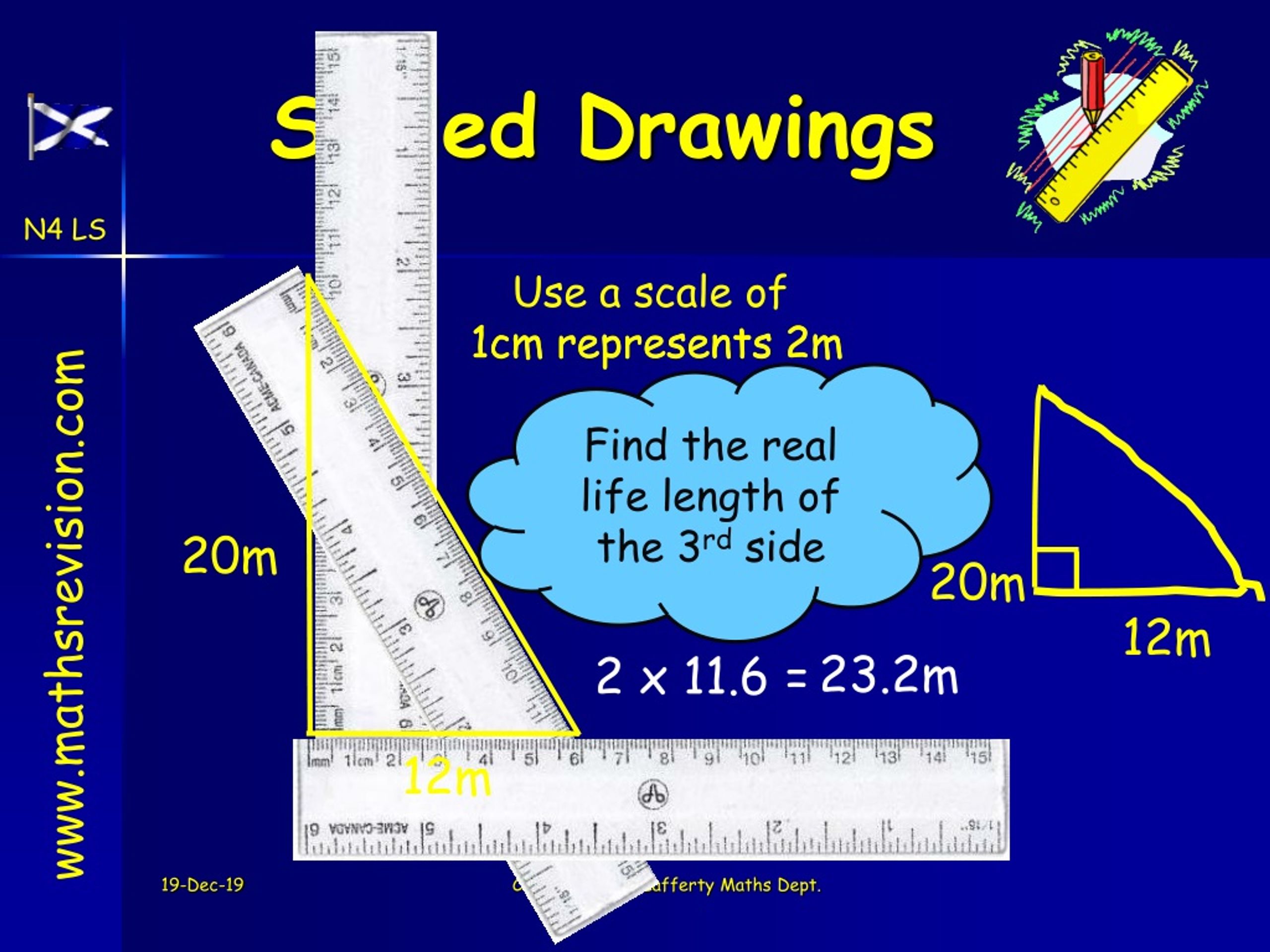 PPT Scaled Drawings PowerPoint Presentation, free download ID9118546