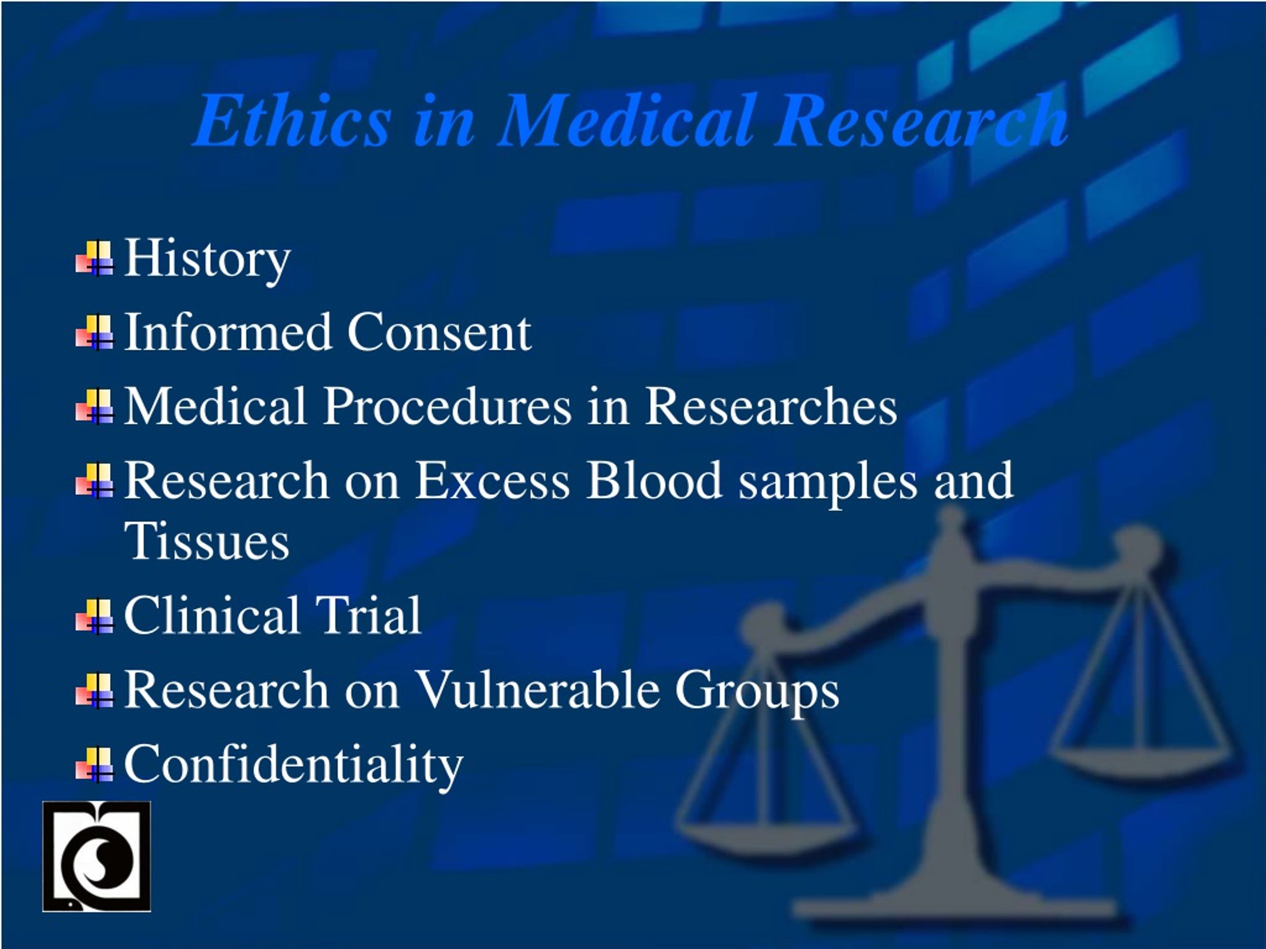medical research history values in medical ethics