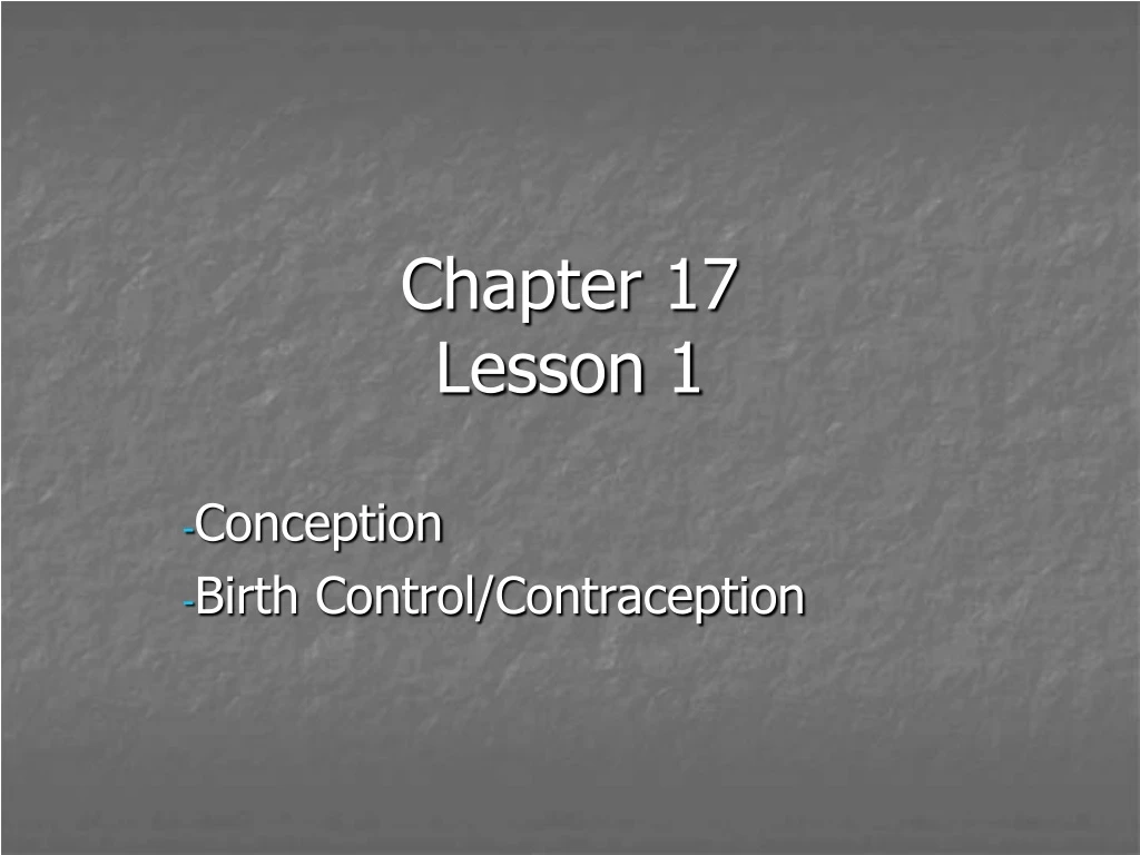 PPT - Chapter 17 Lesson 1 PowerPoint Presentation, Free Download - ID ...