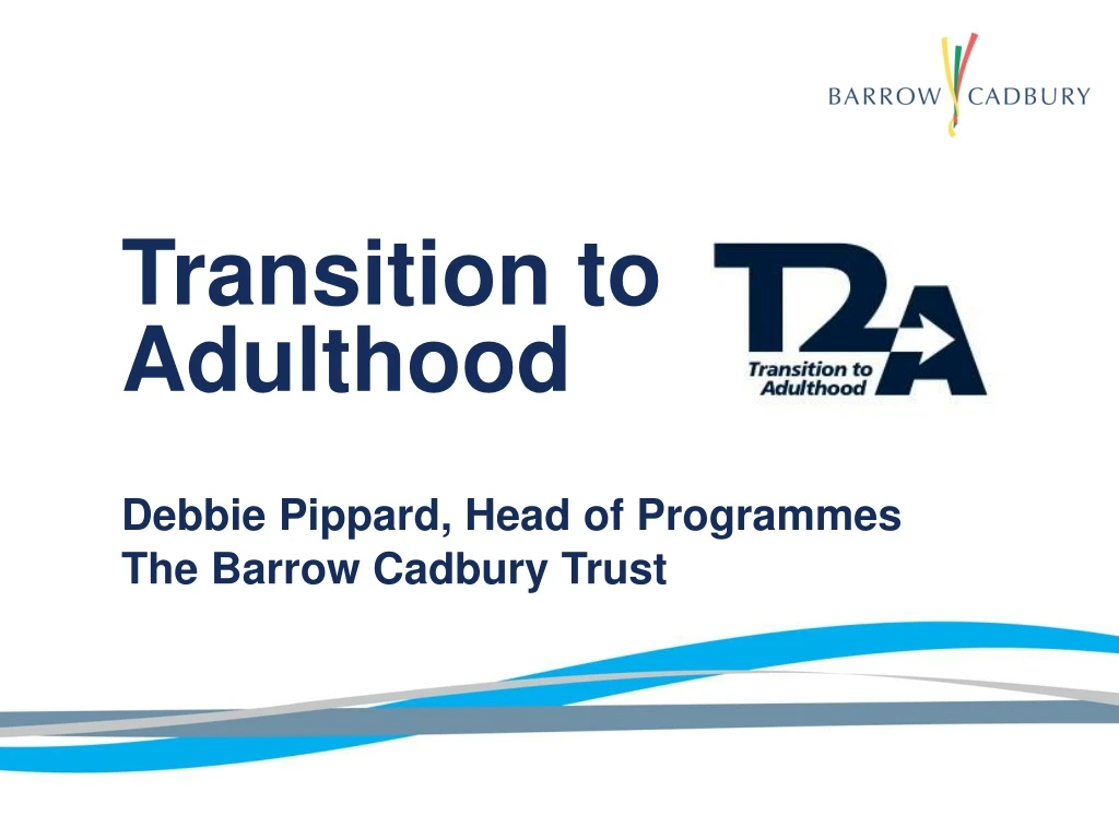 transition to adulthood debbie pippard head n.