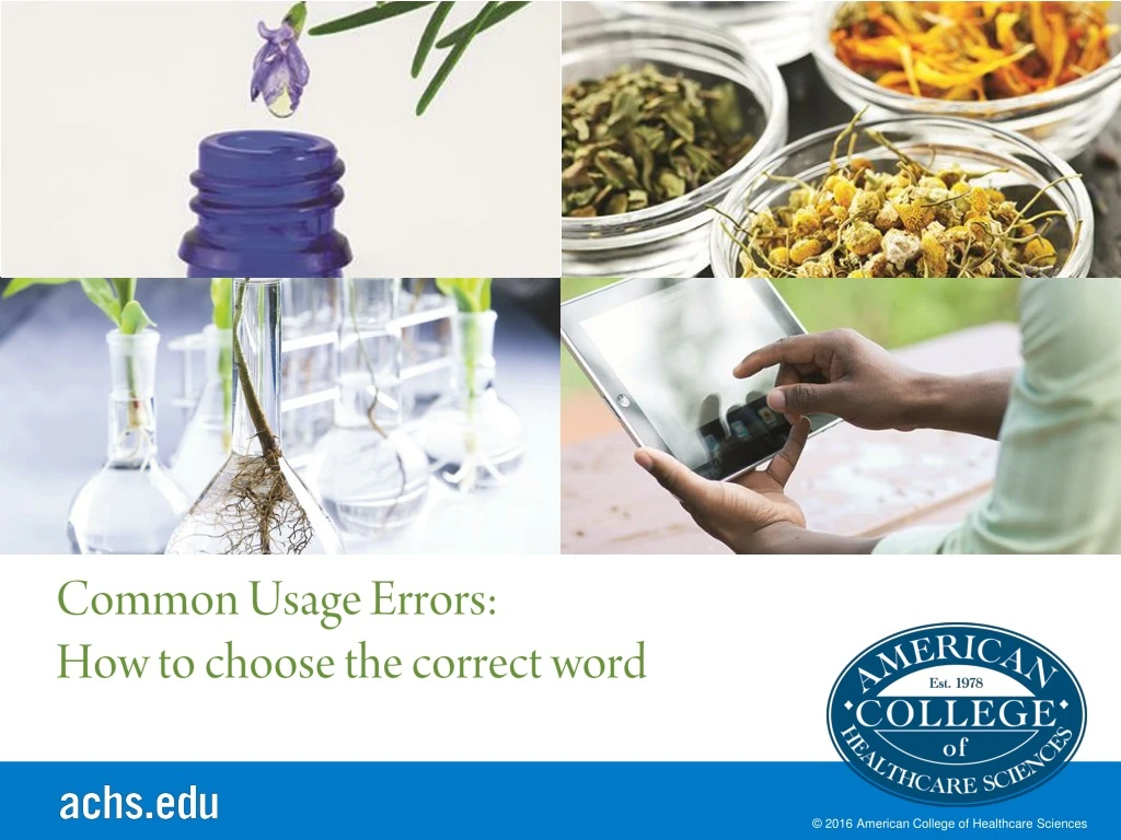 Ppt common usage errors how to choose the correct word powerpoint