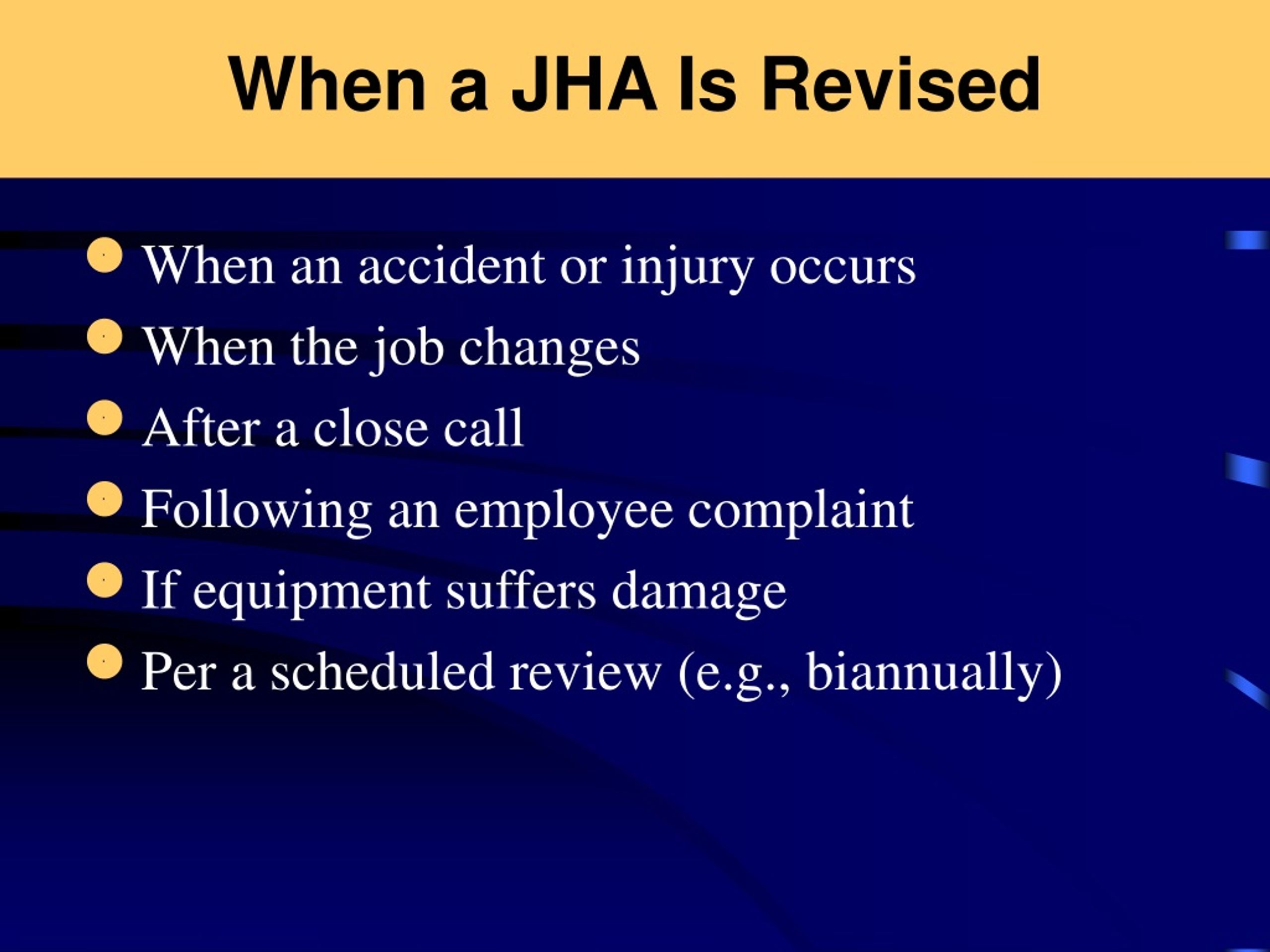 what is jha presentation