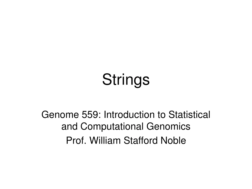 strings n.