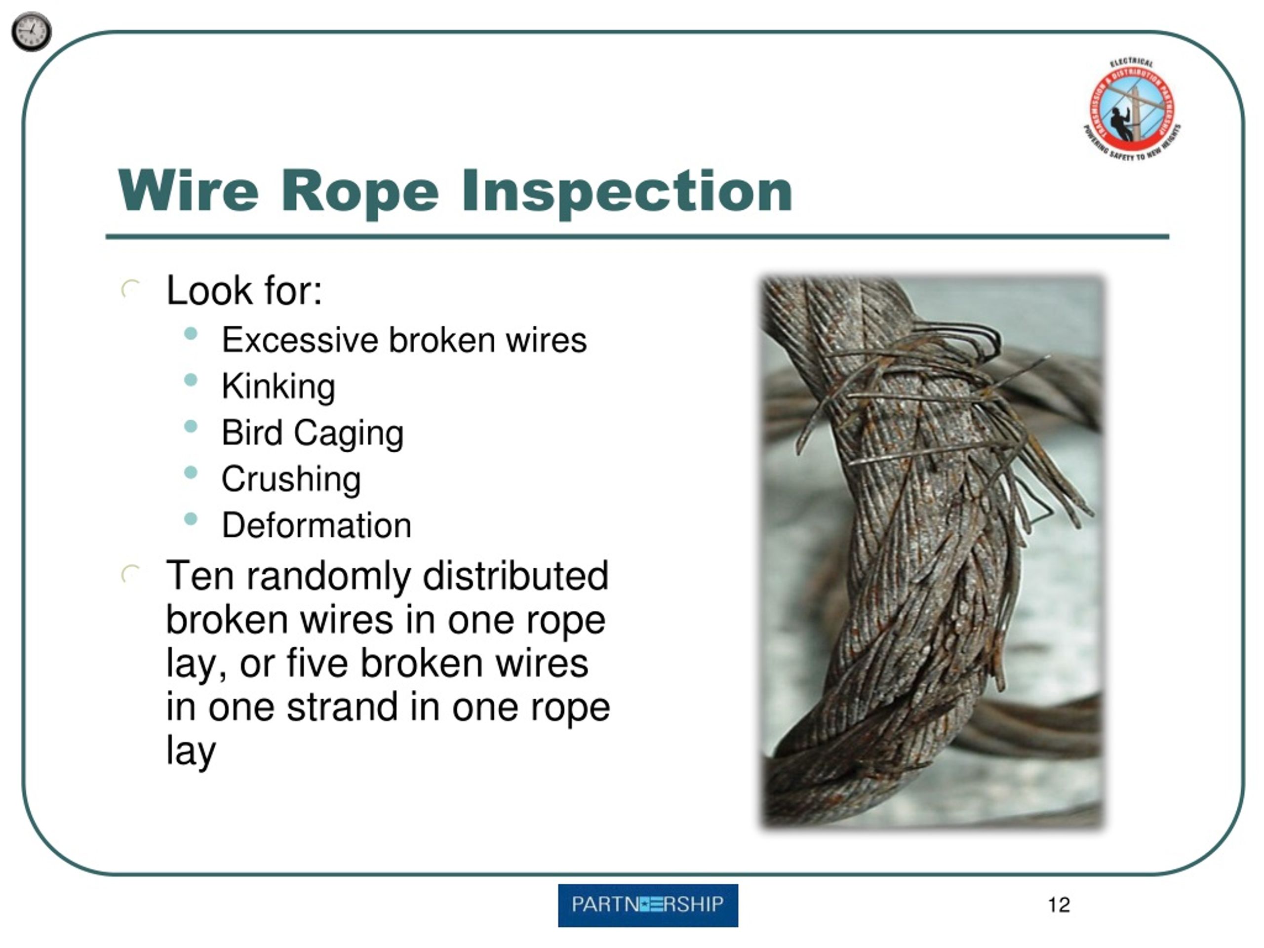PPT - Wire Rope Inspection PowerPoint Presentation, free download -  ID:9126321