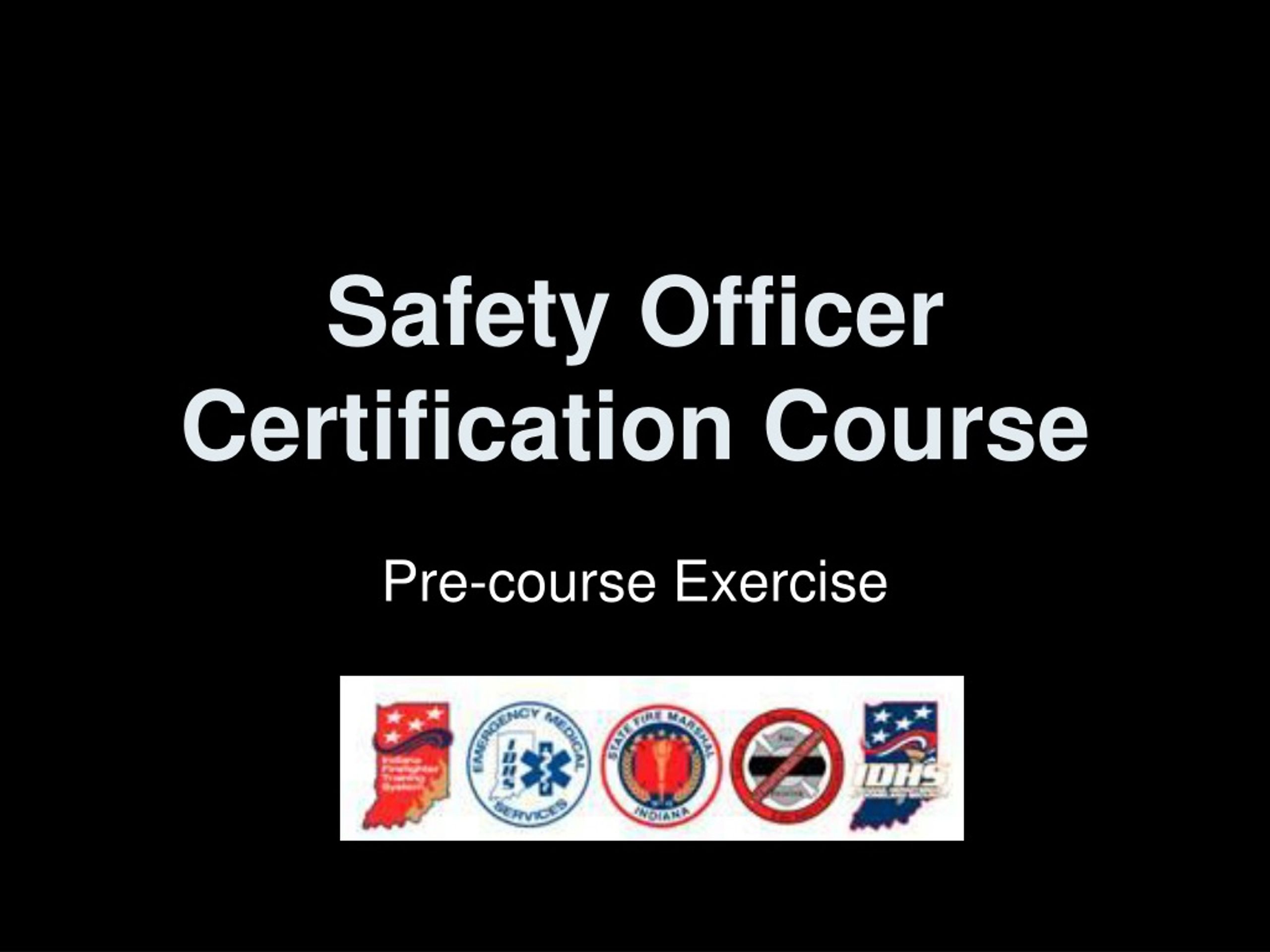 PPT Safety Officer Certification Course PowerPoint Presentation free