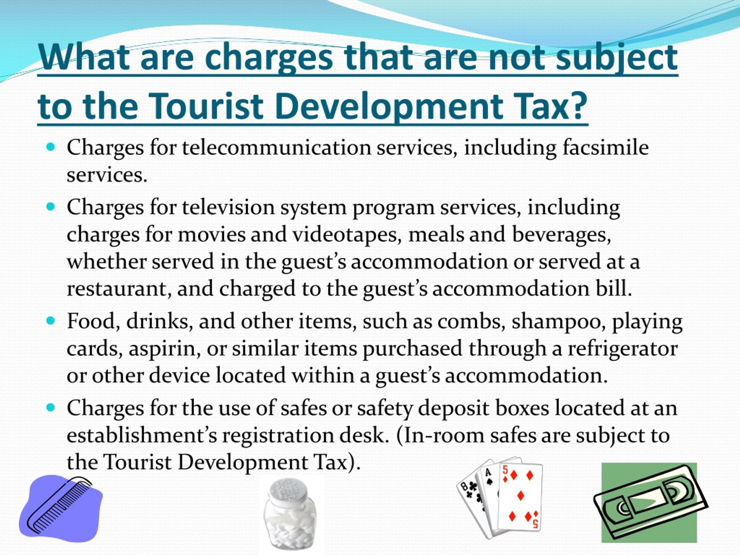 tourist development tax statute