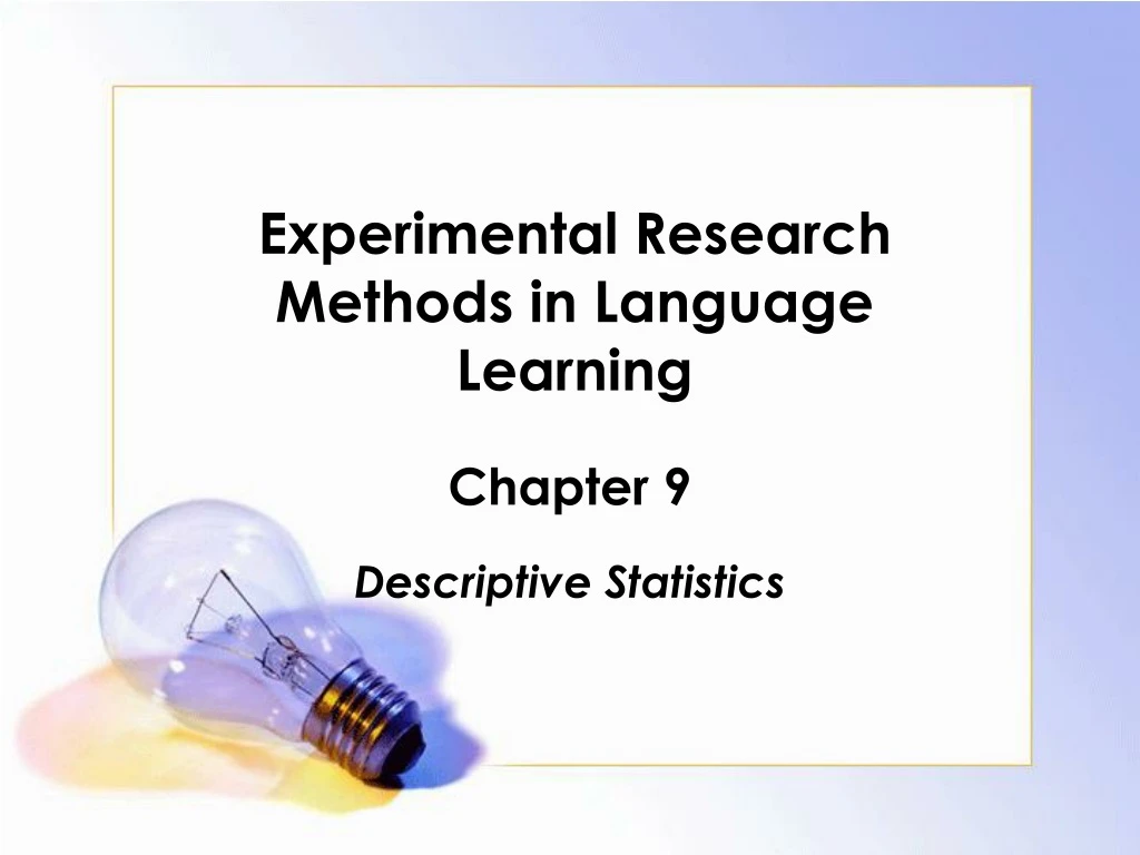 research methods in language studies