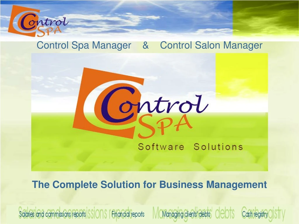 the complete solution for business management n.