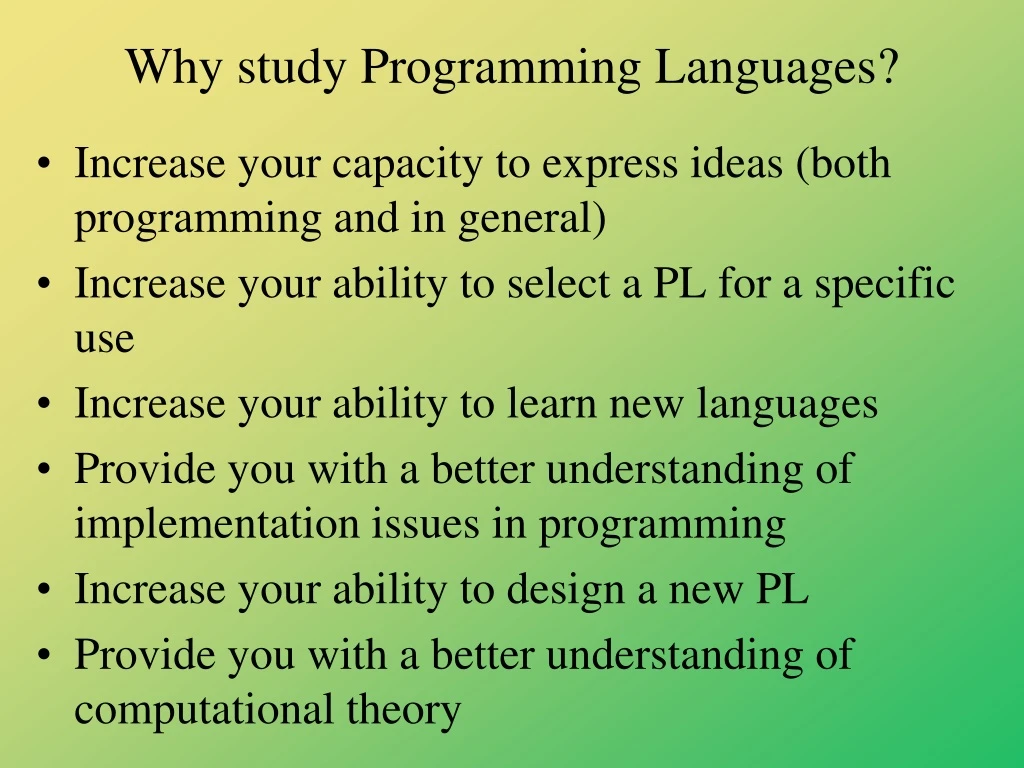 ppt-why-study-programming-languages-powerpoint-presentation-free