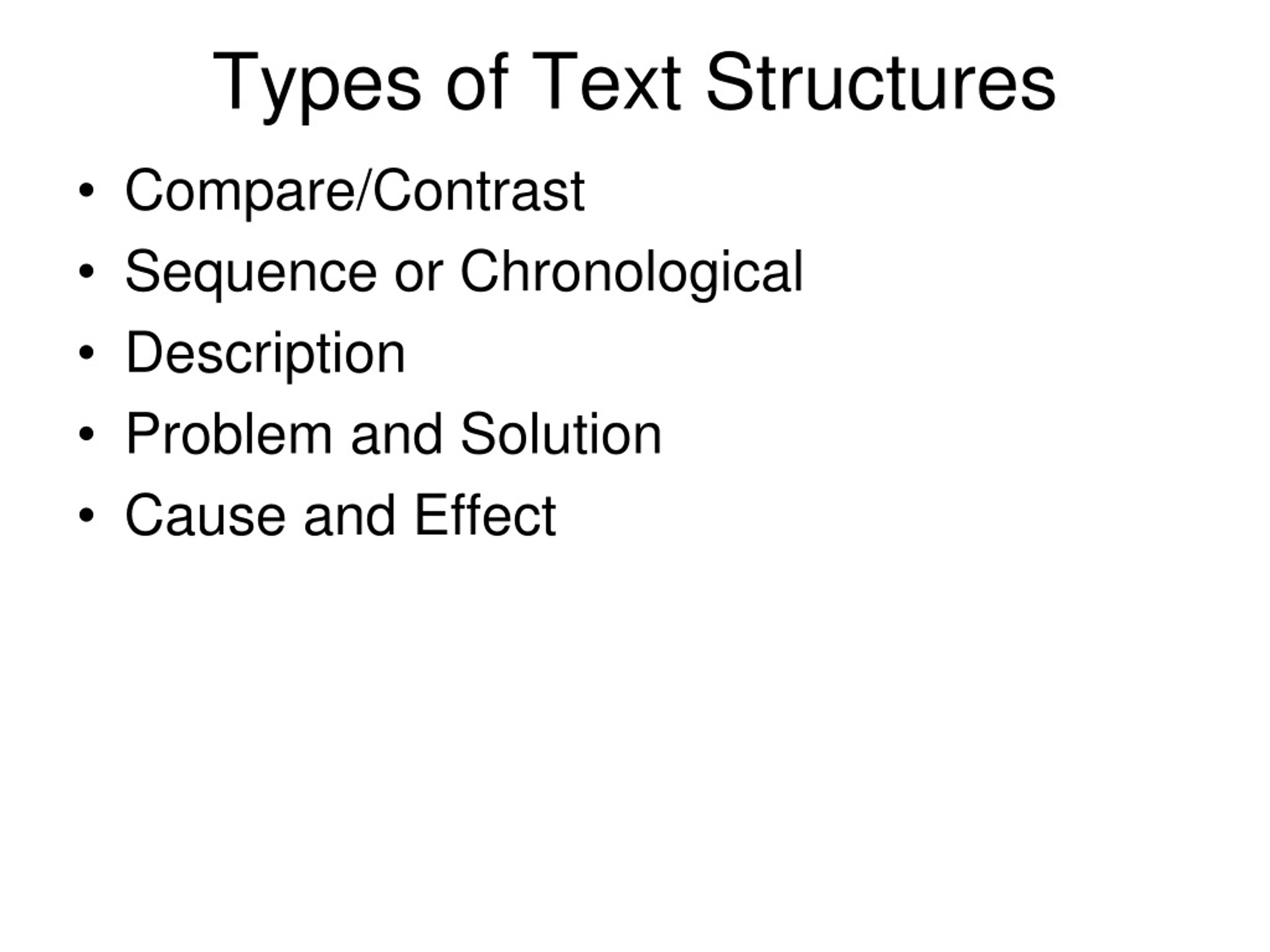 PPT - Organizational Text Structures Interactive Journal PowerPoint ...