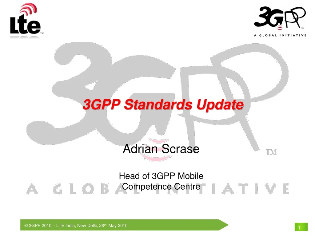 PPT - 3GPP Standards Update PowerPoint Presentation, Free Download - ID ...