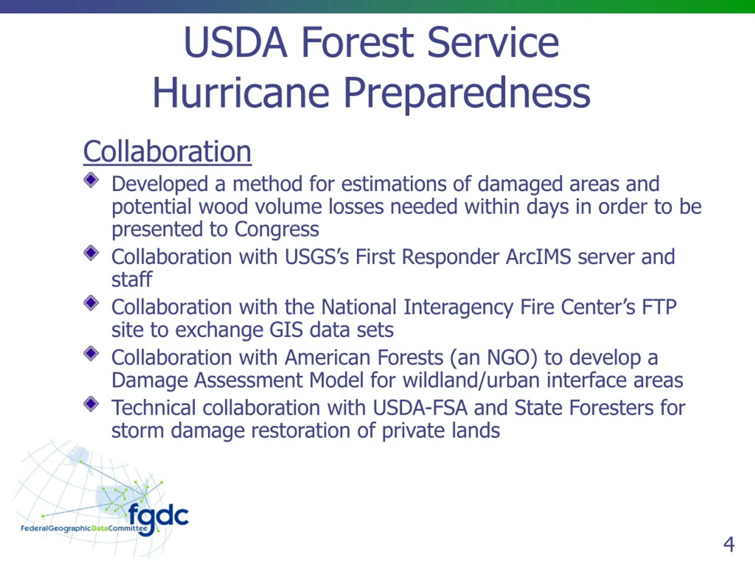 PPT - USDA Forest Service Hurricane Preparedness PowerPoint ...