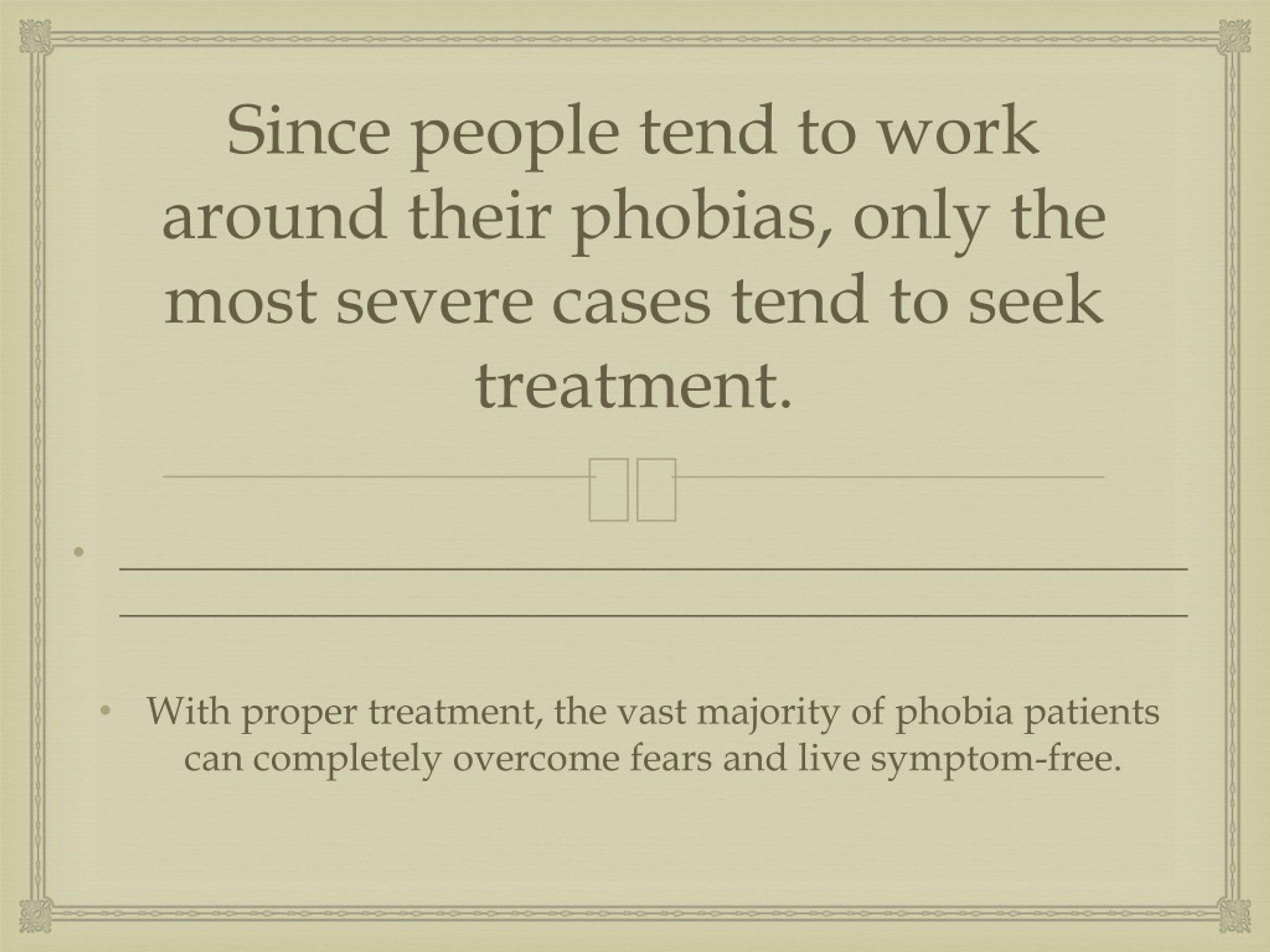 PPT - Phobias PowerPoint Presentation, Free Download - ID:9135028