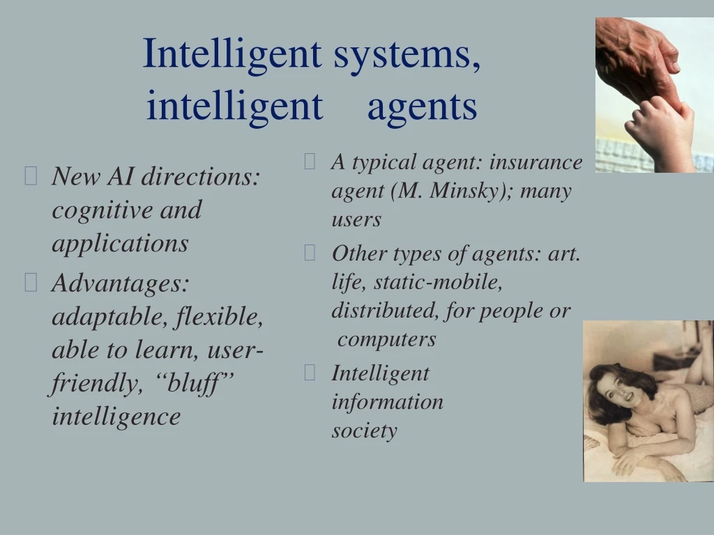 intelligent systems intelligent agents n.
