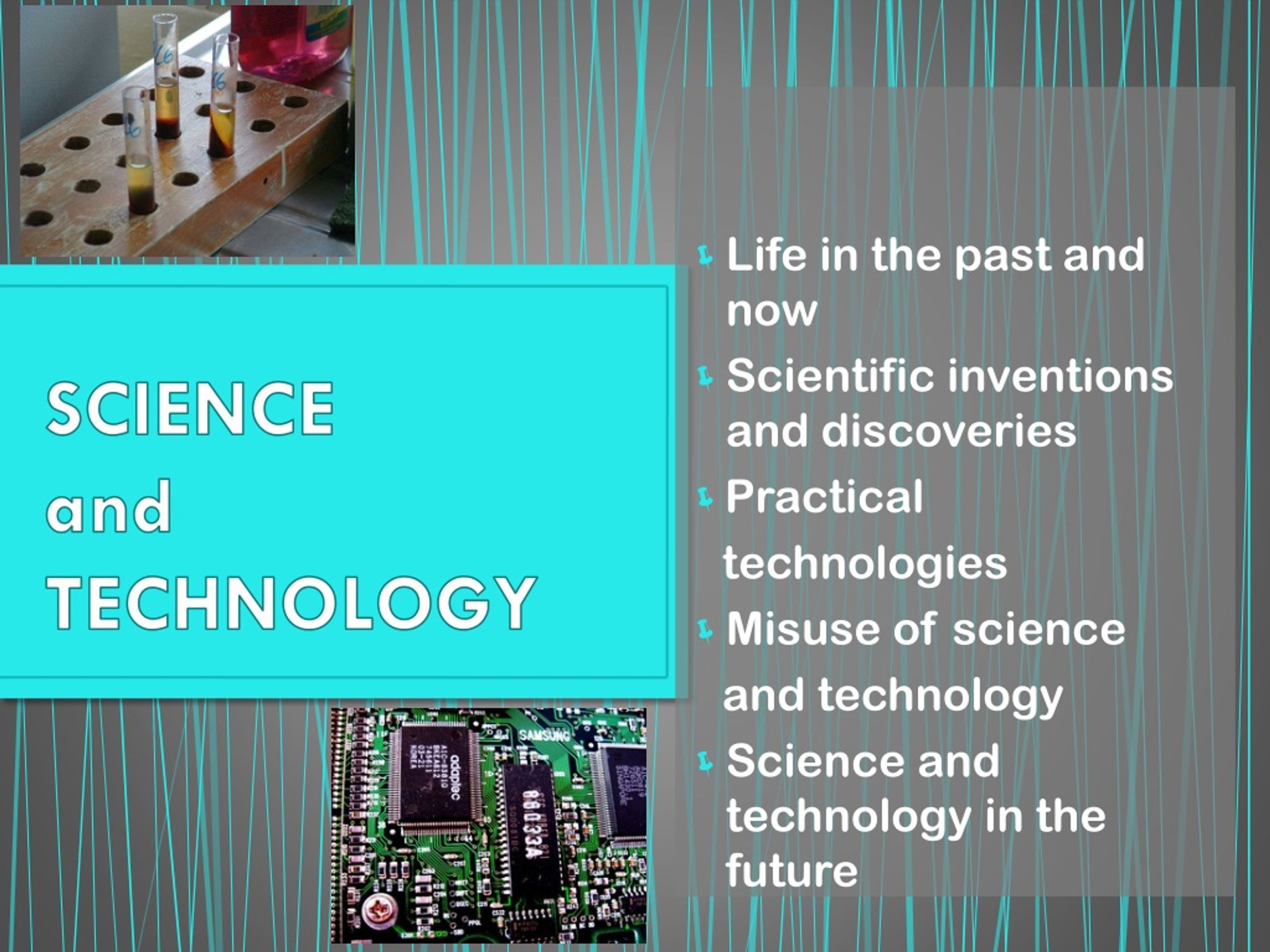 science and technology presentation topics