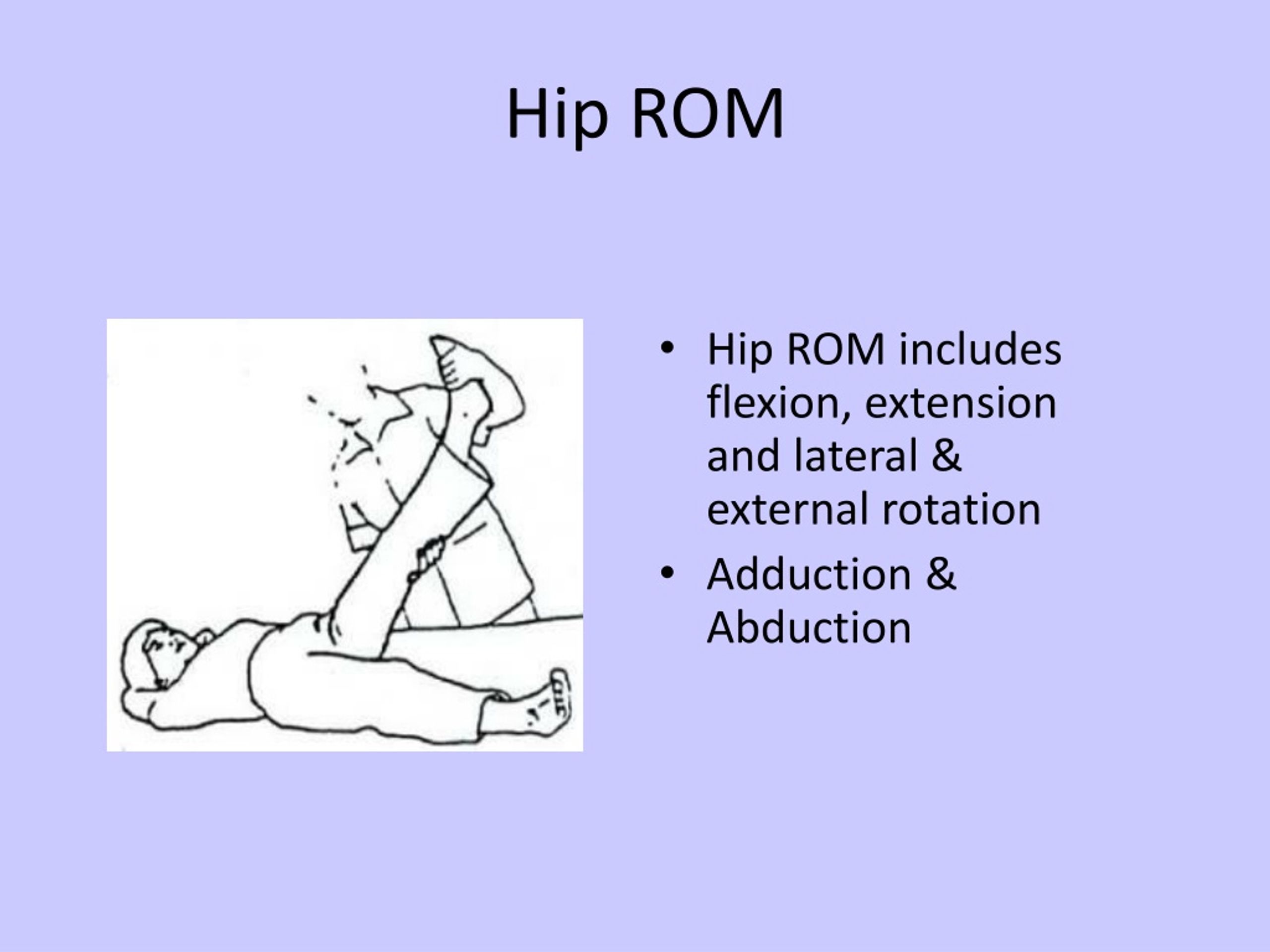 PPT - Patient mobility, Range of Motion exercises, Pressure Area Care ...