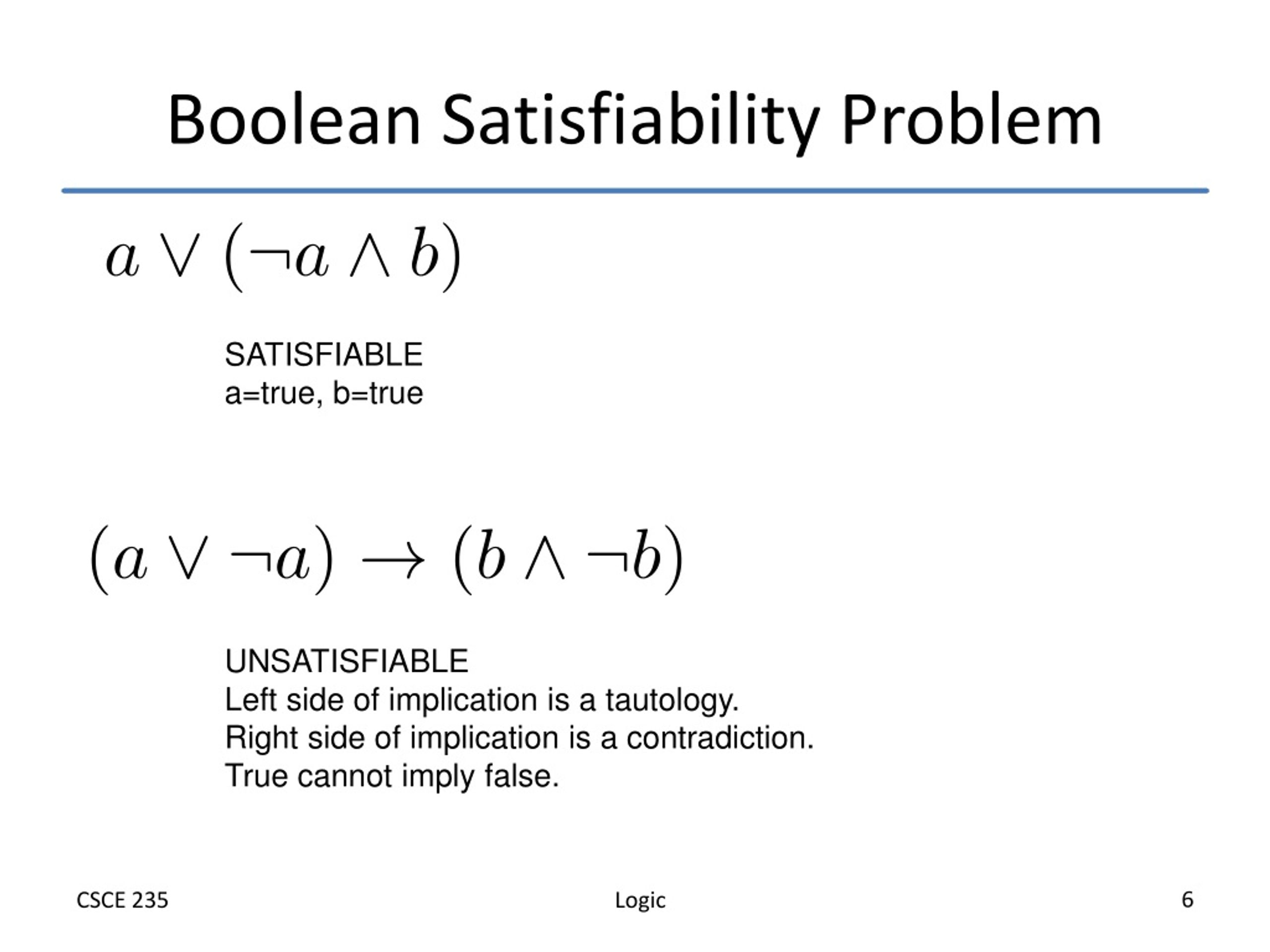 PPT - Introduction To The Boolean Satisfiability Problem PowerPoint ...