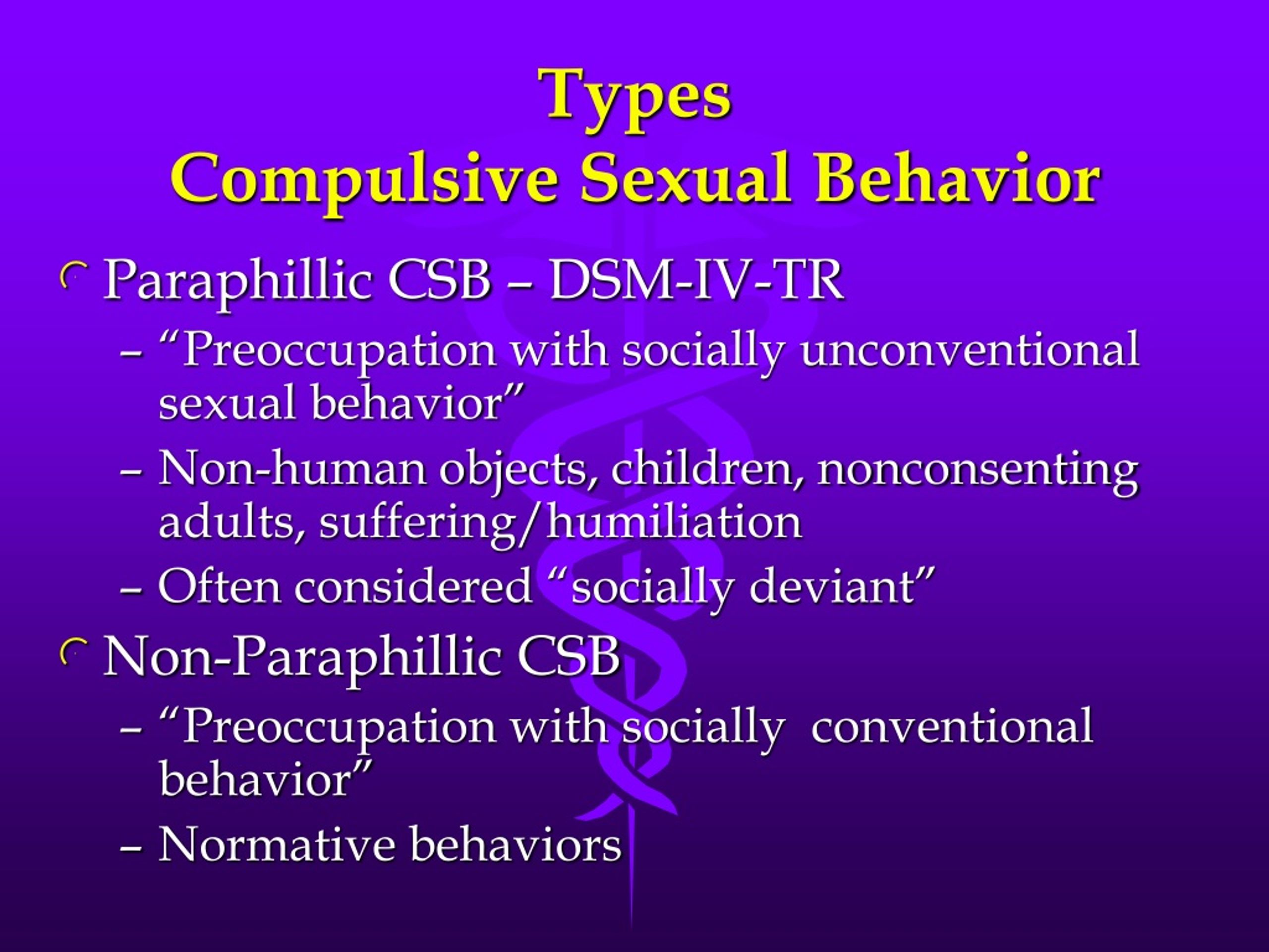 Ppt Compulsive Sexual Behavior Powerpoint Presentation Free Download Id9141225 1318