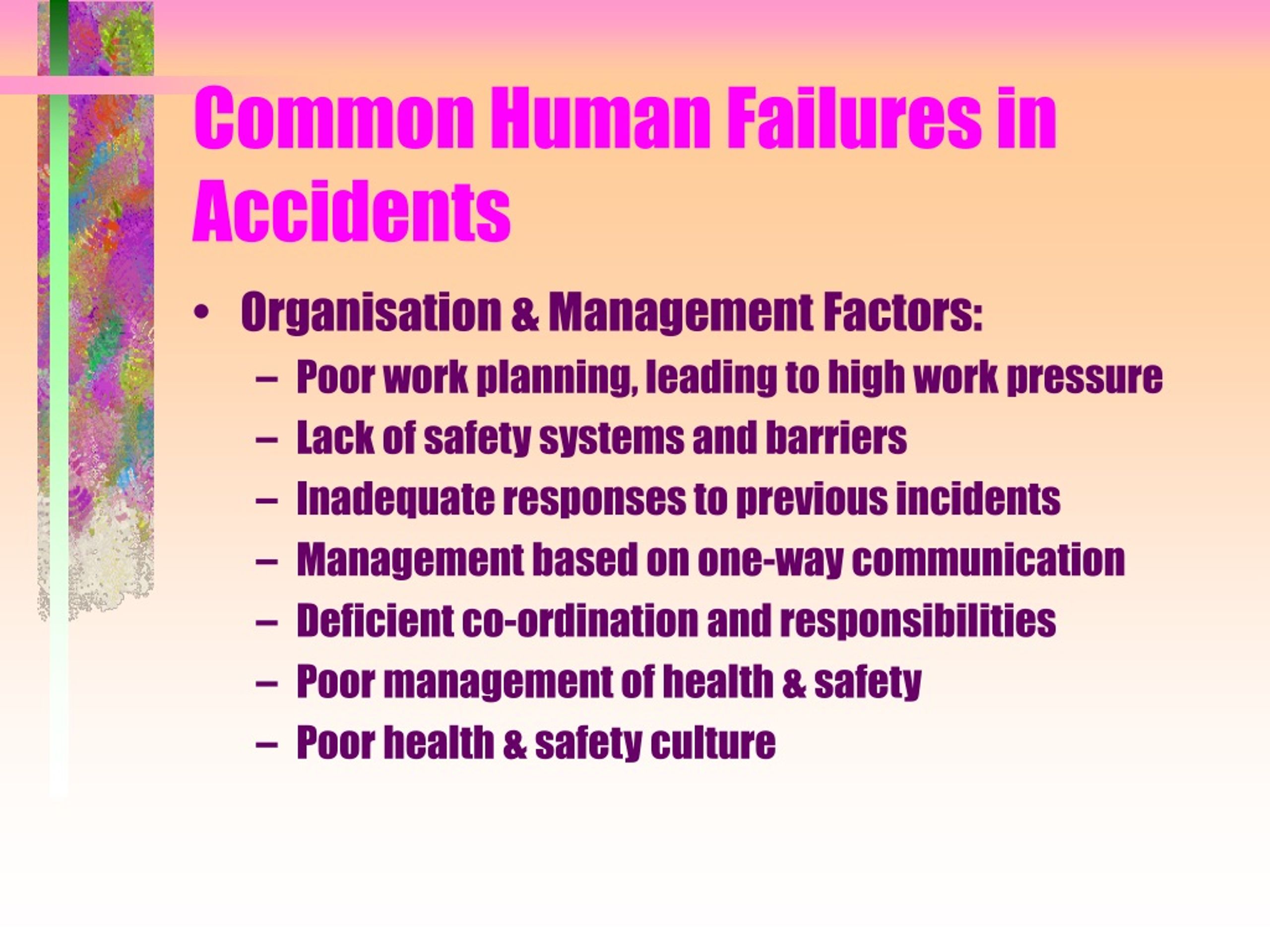 PPT - Human Factors PowerPoint Presentation, free download - ID:9141745