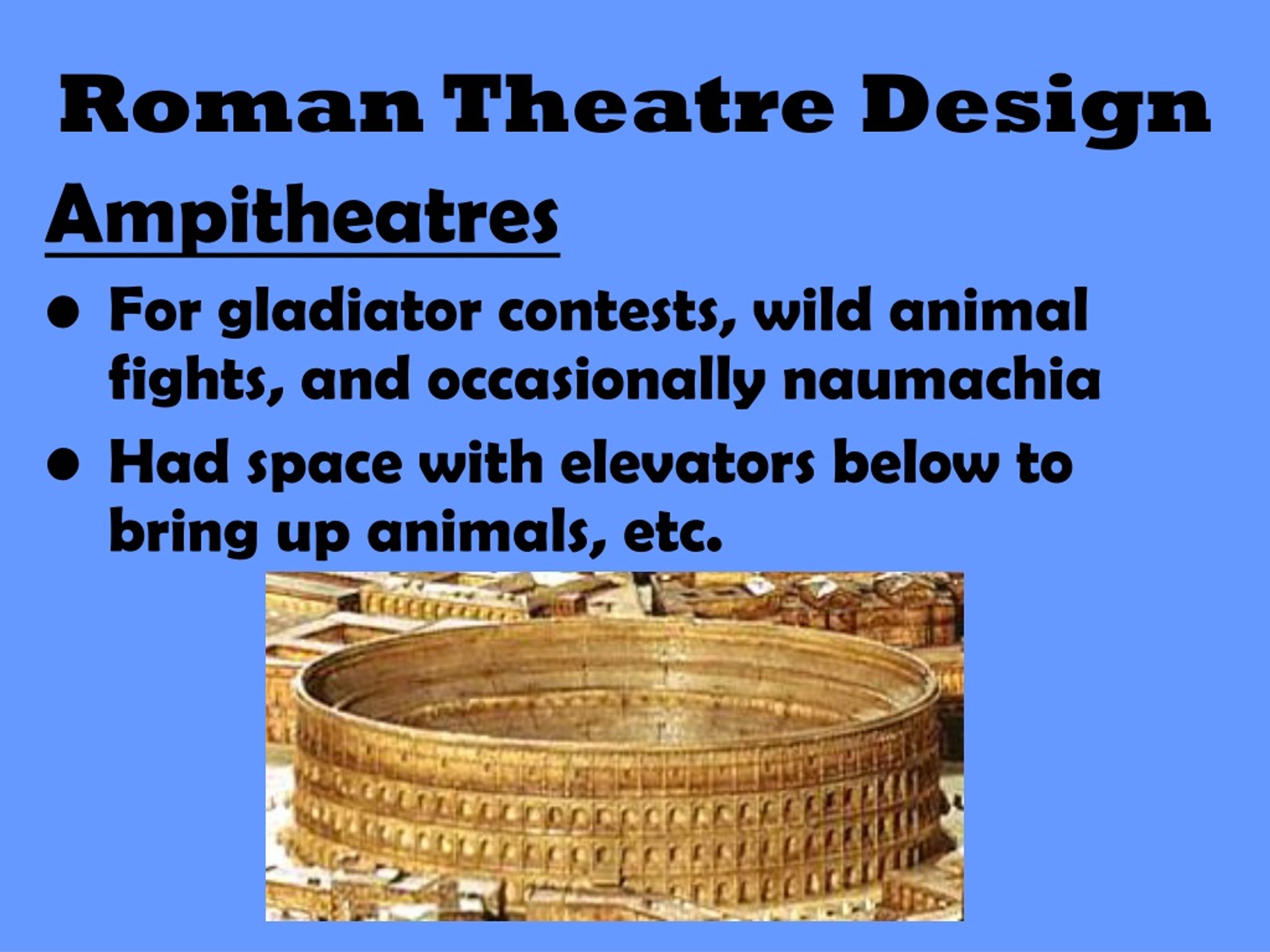 PPT - ROMAN THEATRE PowerPoint Presentation, Free Download - ID:9142161