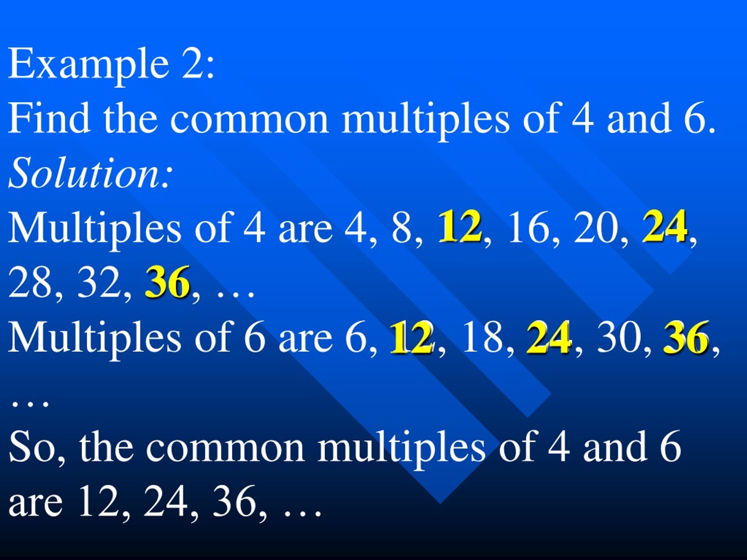 PPT - Factors and Multiples PowerPoint Presentation, free download - ID ...