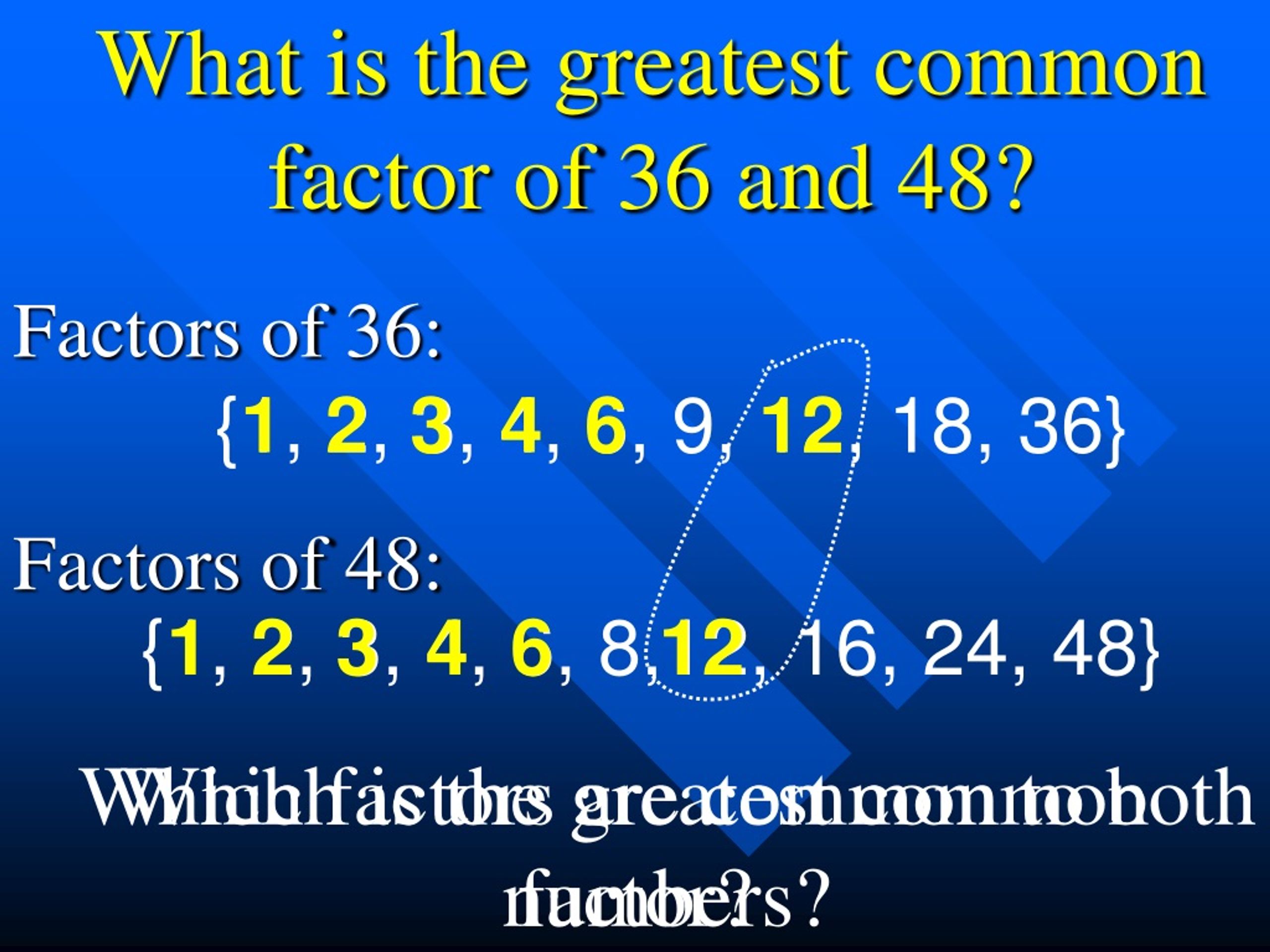 PPT - Factors and Multiples PowerPoint Presentation, free download - ID