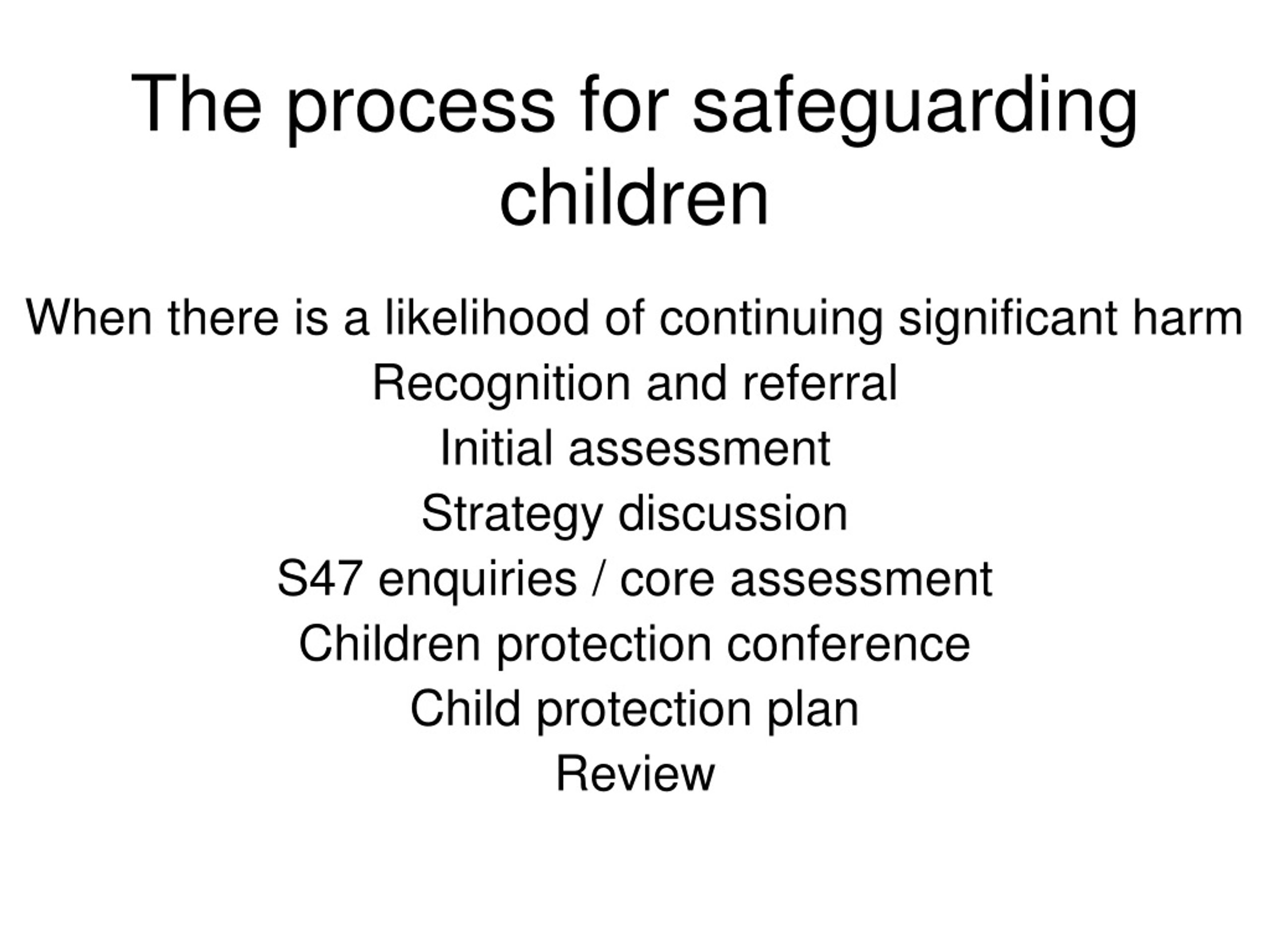 PPT - Safeguarding Children / Child Protection Awareness Training ...