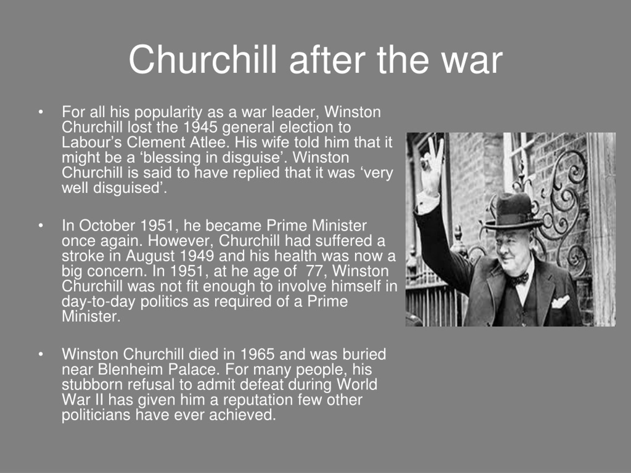 PPT - Winston Churchill PowerPoint Presentation, Free Download - ID:9146198