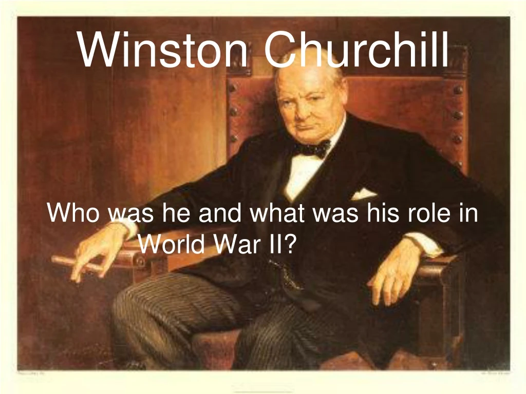 winston churchill presentation