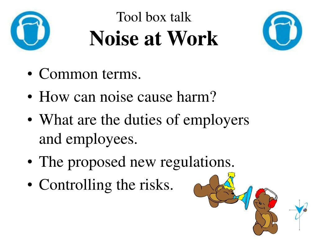 noise at work powerpoint presentation