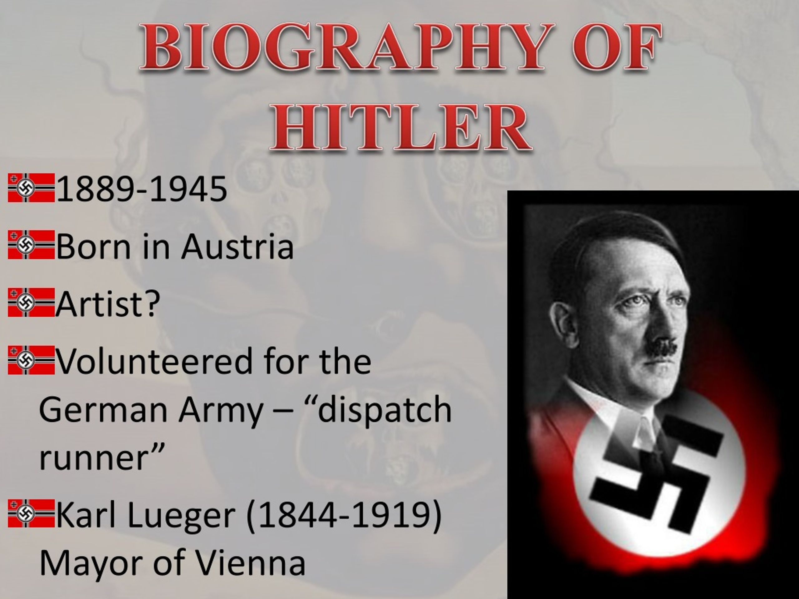 biography of hitler of germany